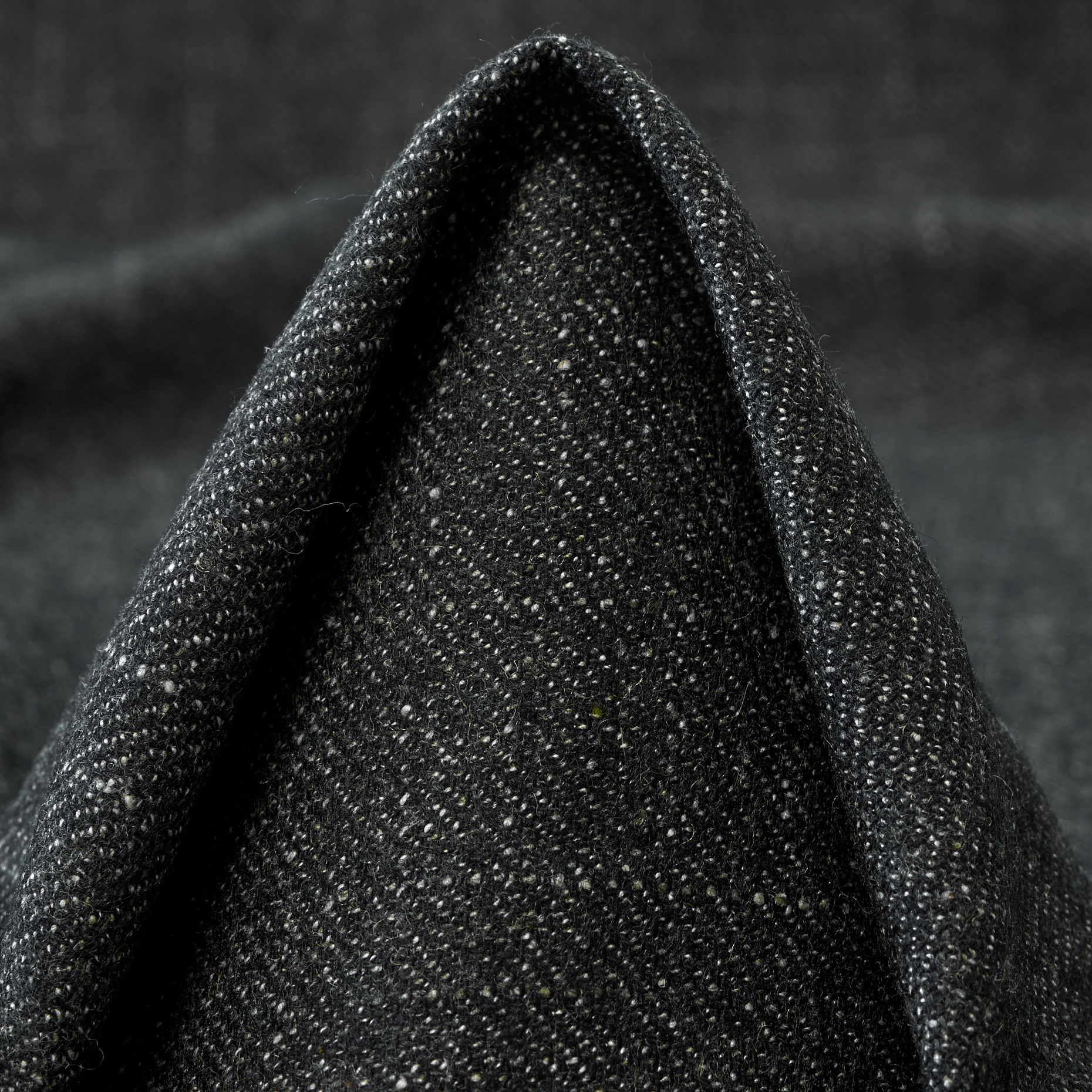 TWILL, WOOL, COTTON BLEND, DEEP FOREST (F000048007)