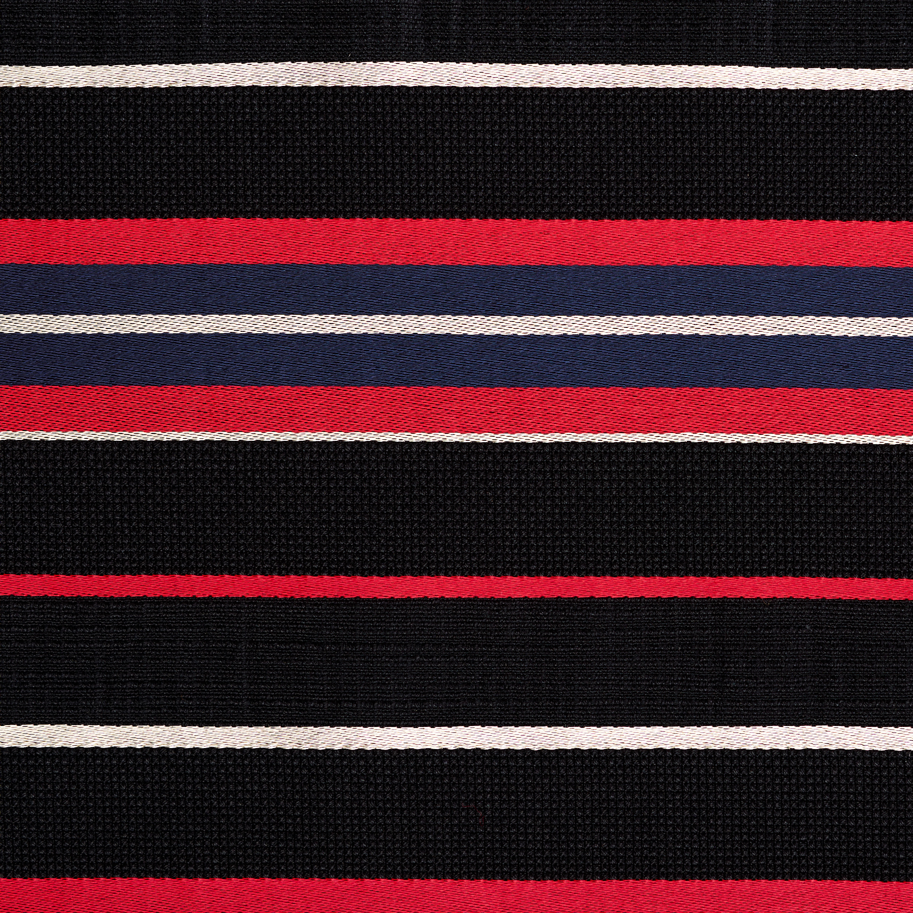 JACQUARD, COTTON, STRIPES, LIPSTICK&MIDNIGHT BLUE (F000030687) - Texture
