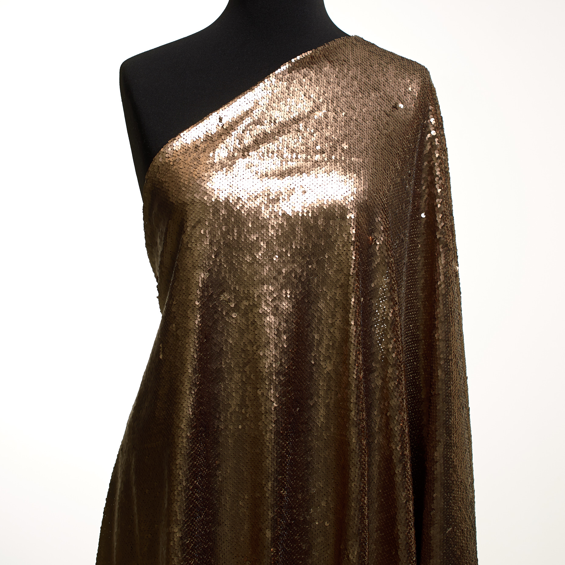 Cekiny, Metaliczny, Połysk, Gilded Beige (F000049120) - Manekin