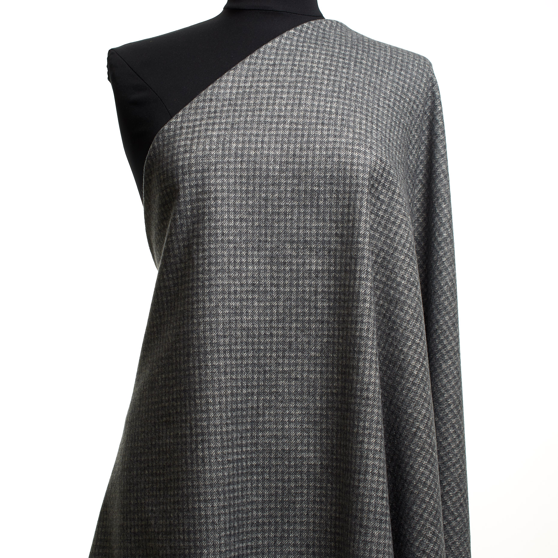 Flanelle, Coton Mixte, Elástique, Titanium (F000044631) - Mannequin