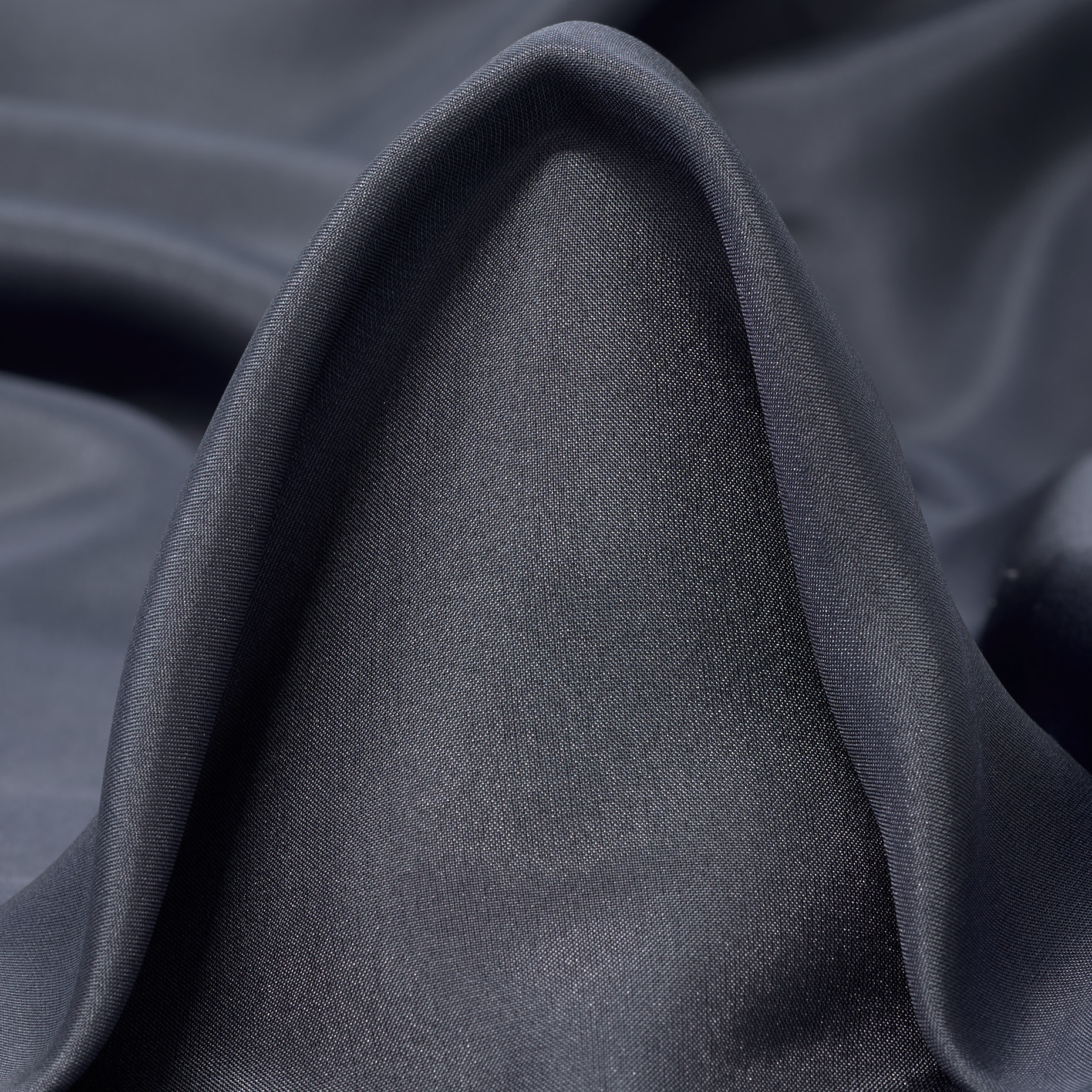 CHIFFON, SILK, SHIMMERING, CHARCOAL GRAY (F000035546)