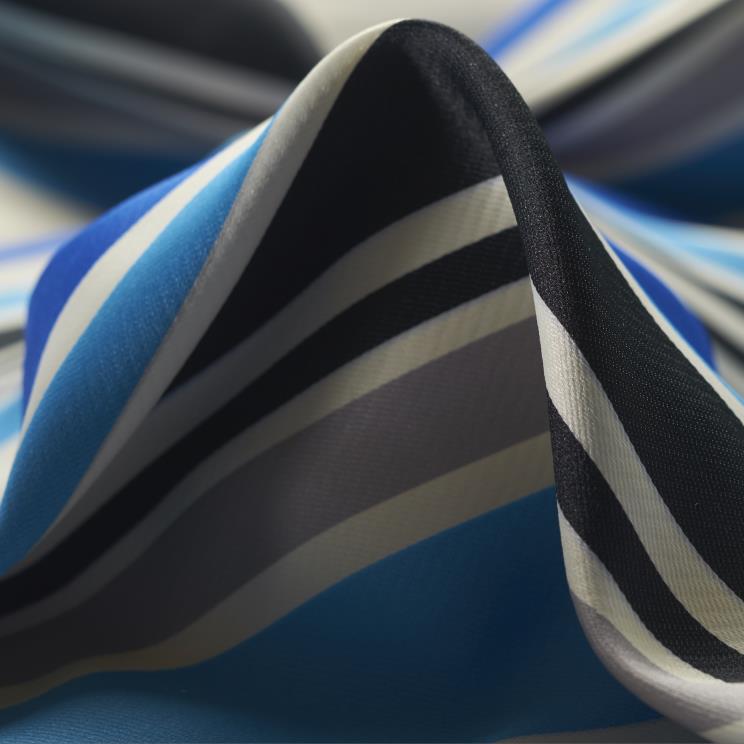 Sergé, Rayé, Snow White&Lapis Blue (F000029028)