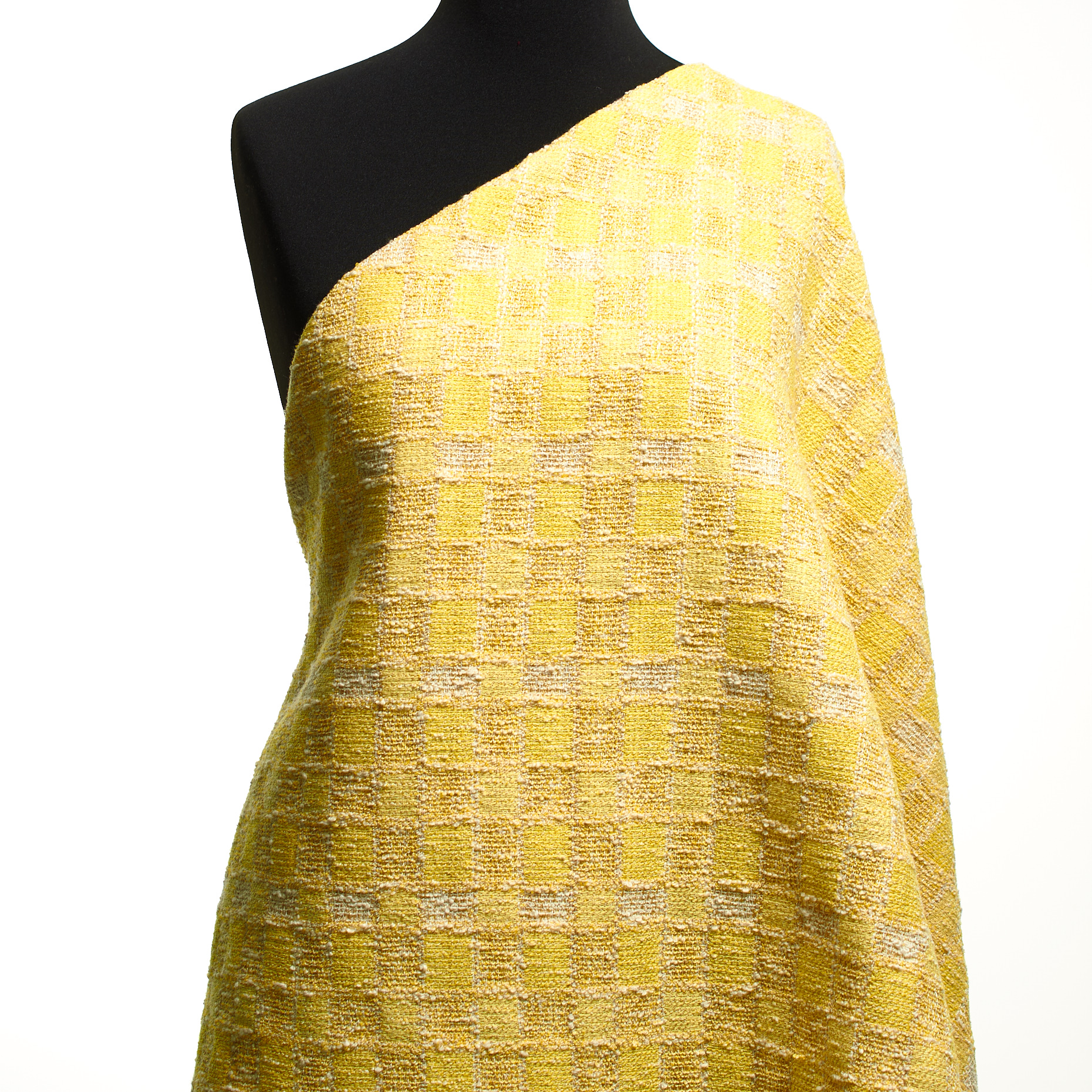 CHANEL, BOUCLÉ, VISCOSE, YELLOW CREAM (F000049610) - Mannequin
