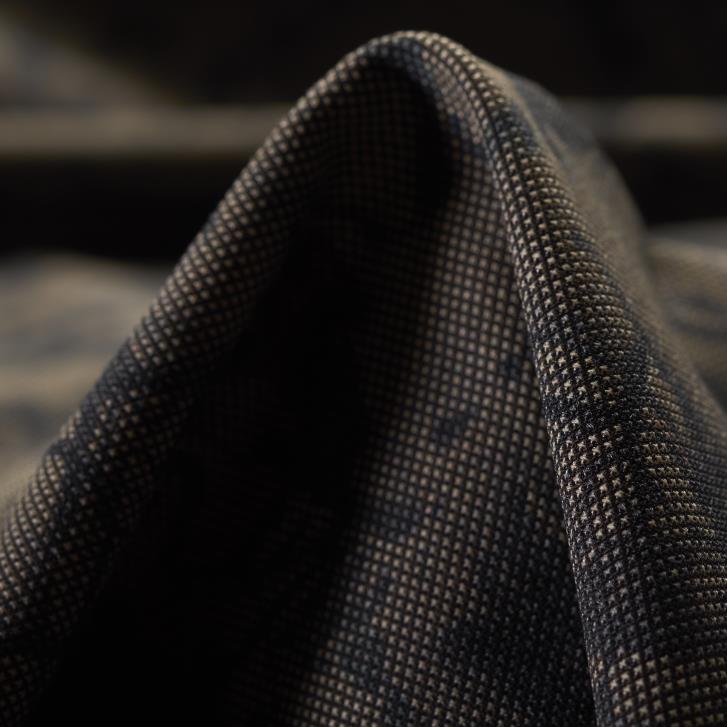 VISCOSE BLEND, PRINTED, PRINTED, LIGHT TAUPE&ANTHRACITE