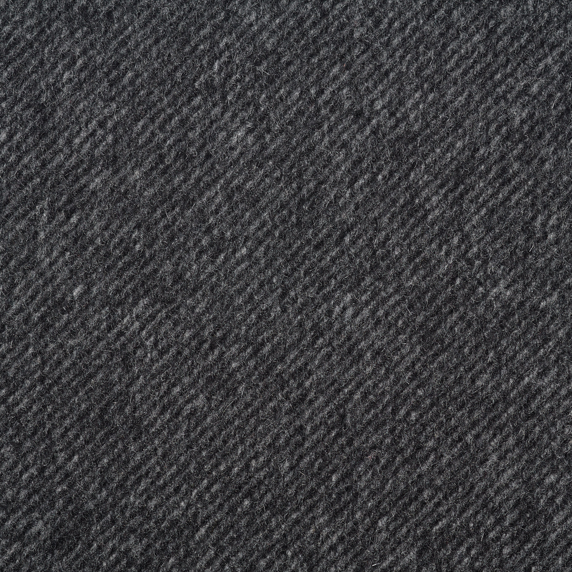 Twill, Gekochte Wolle, Brushed, Dark Shadow (F000044962) - Gewebe