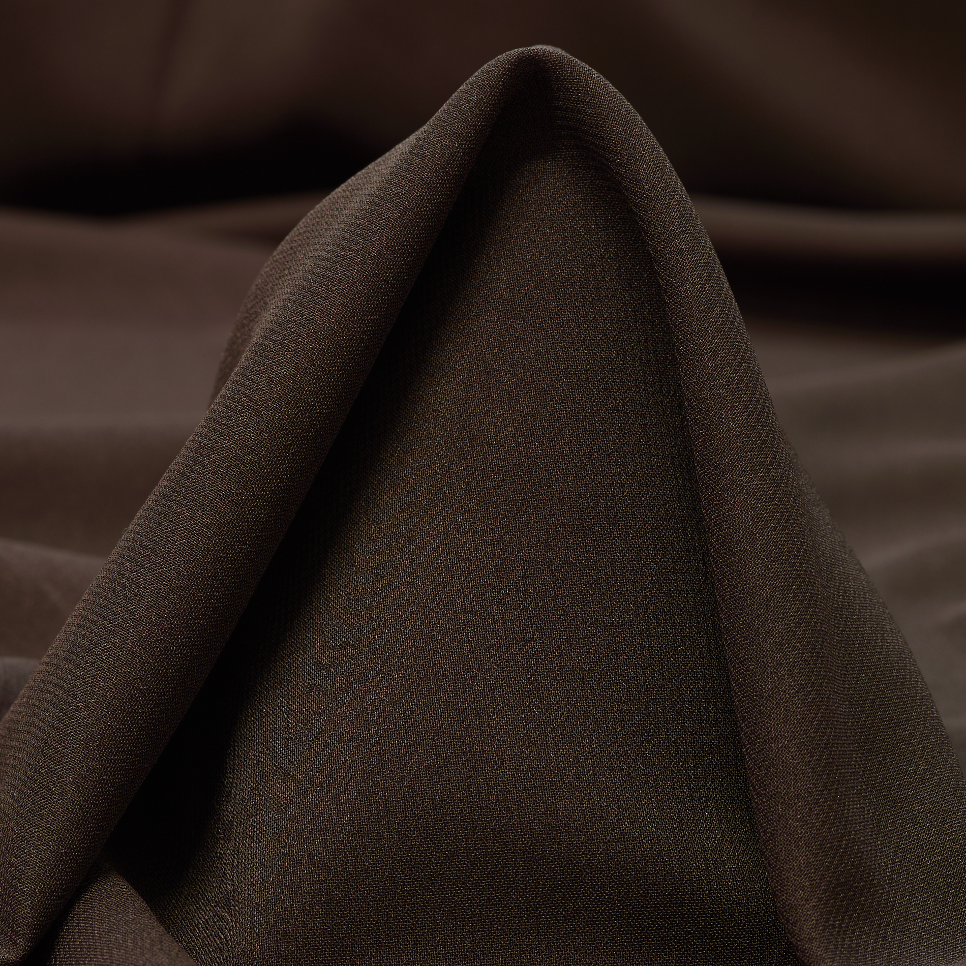 CHIFFON, TRANSPARENT, CHOCOLATE BROWN (F0001625)