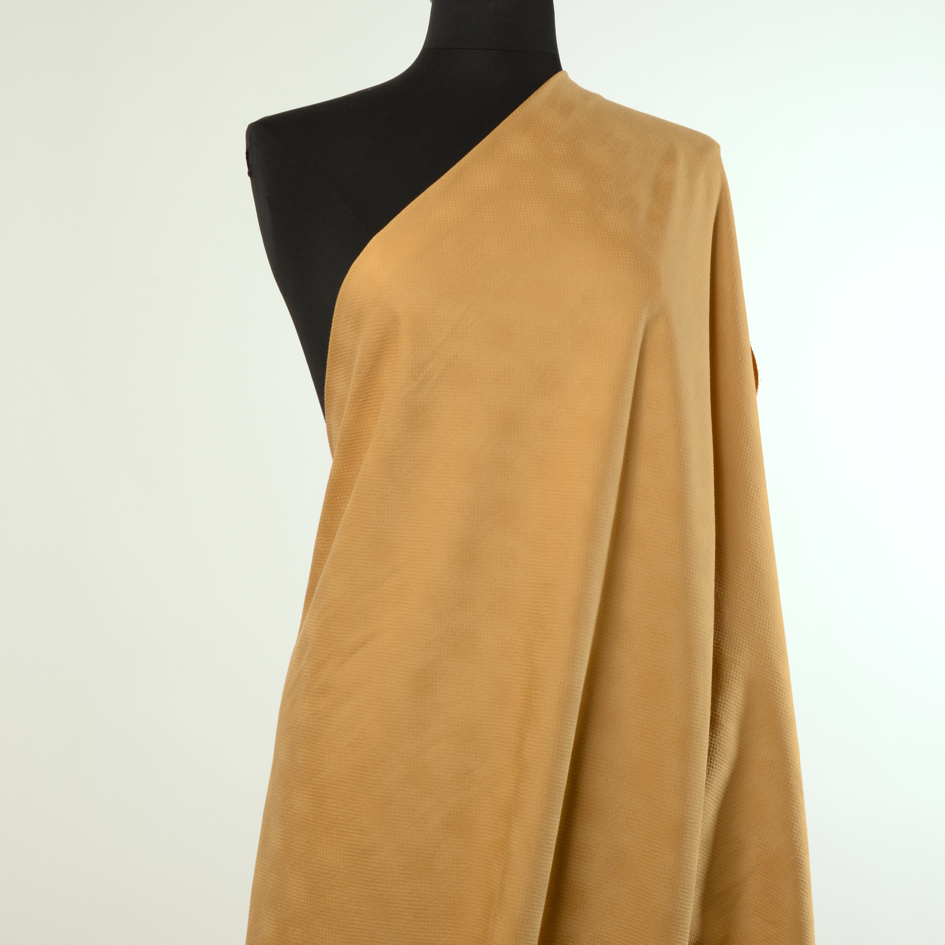 Jacquard, Coton Elastique, Points Cachés, Biscuit (F0000120) - Mannequin