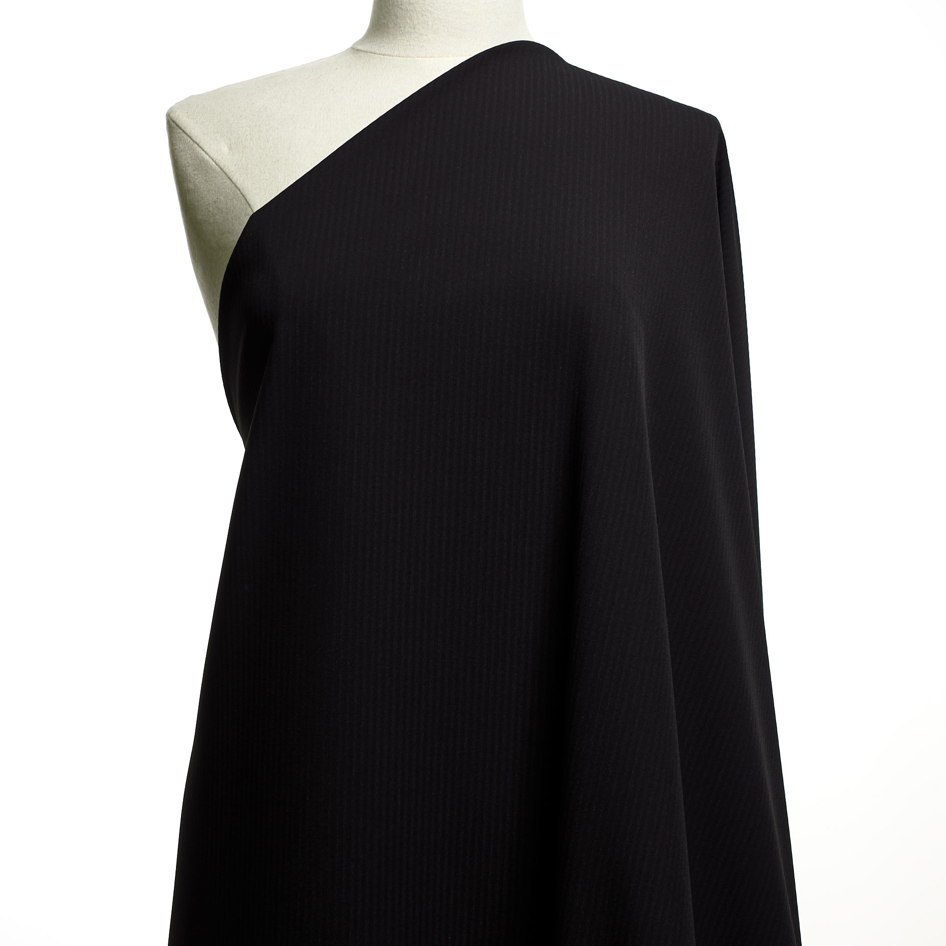 Misto Viscosa, Stretch, Rigato, Polar Night (F000043240) - Manichino