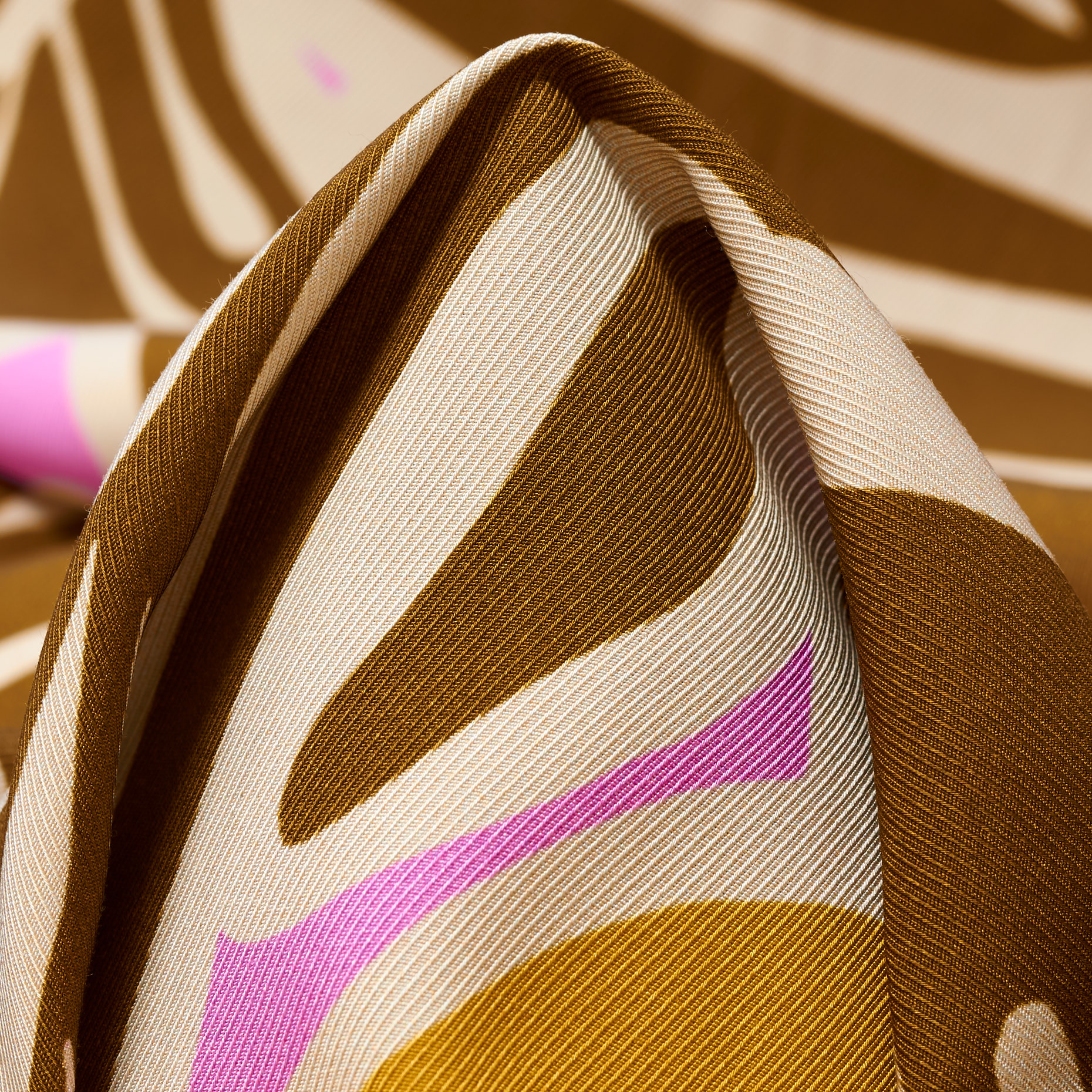 TWILL, VISCOSE, PRINTED, AMBER GOLD&TOASTED COCONUT (F000043446)