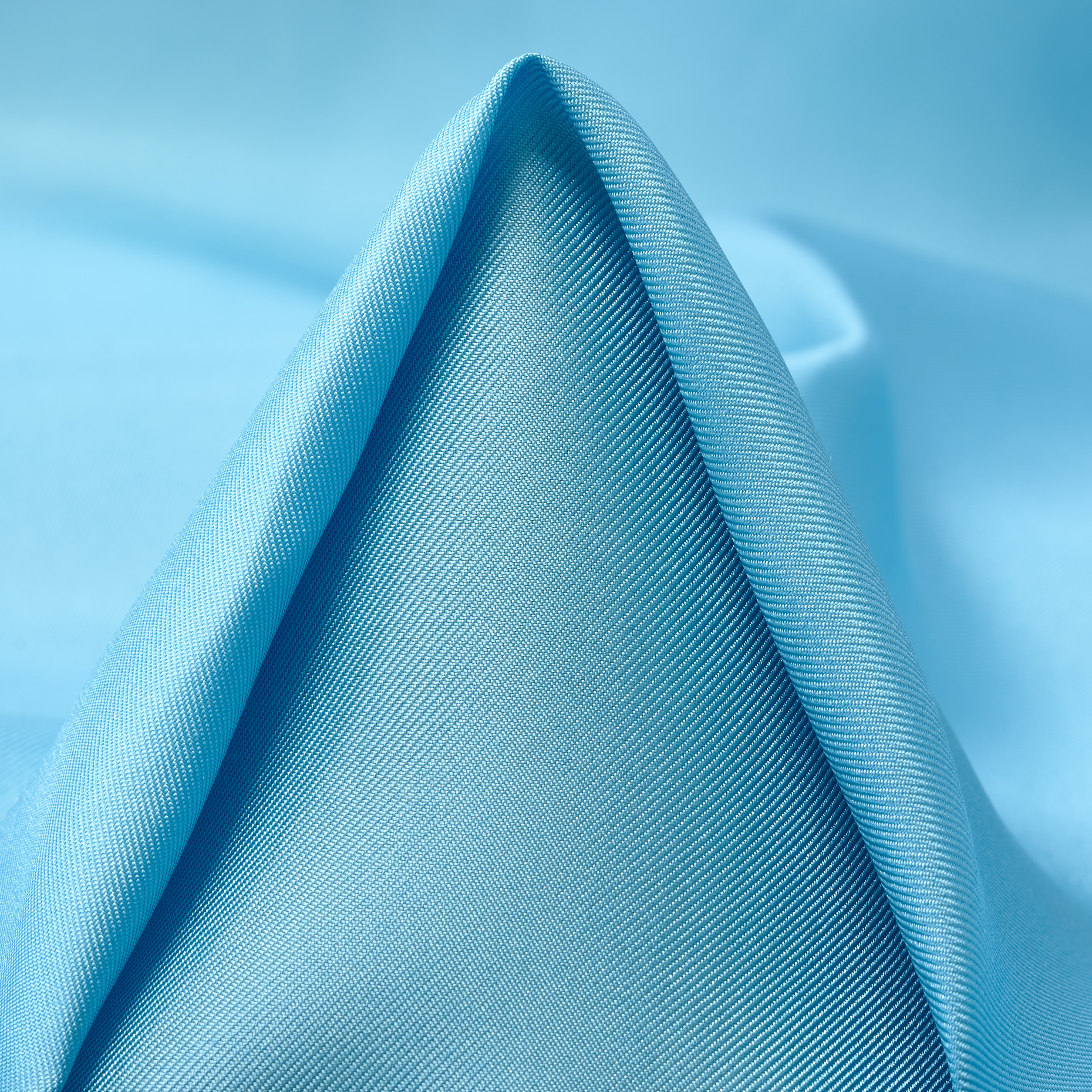 TWILL, SILK, SHIMMERING, CABANA BLUE (F000048887)
