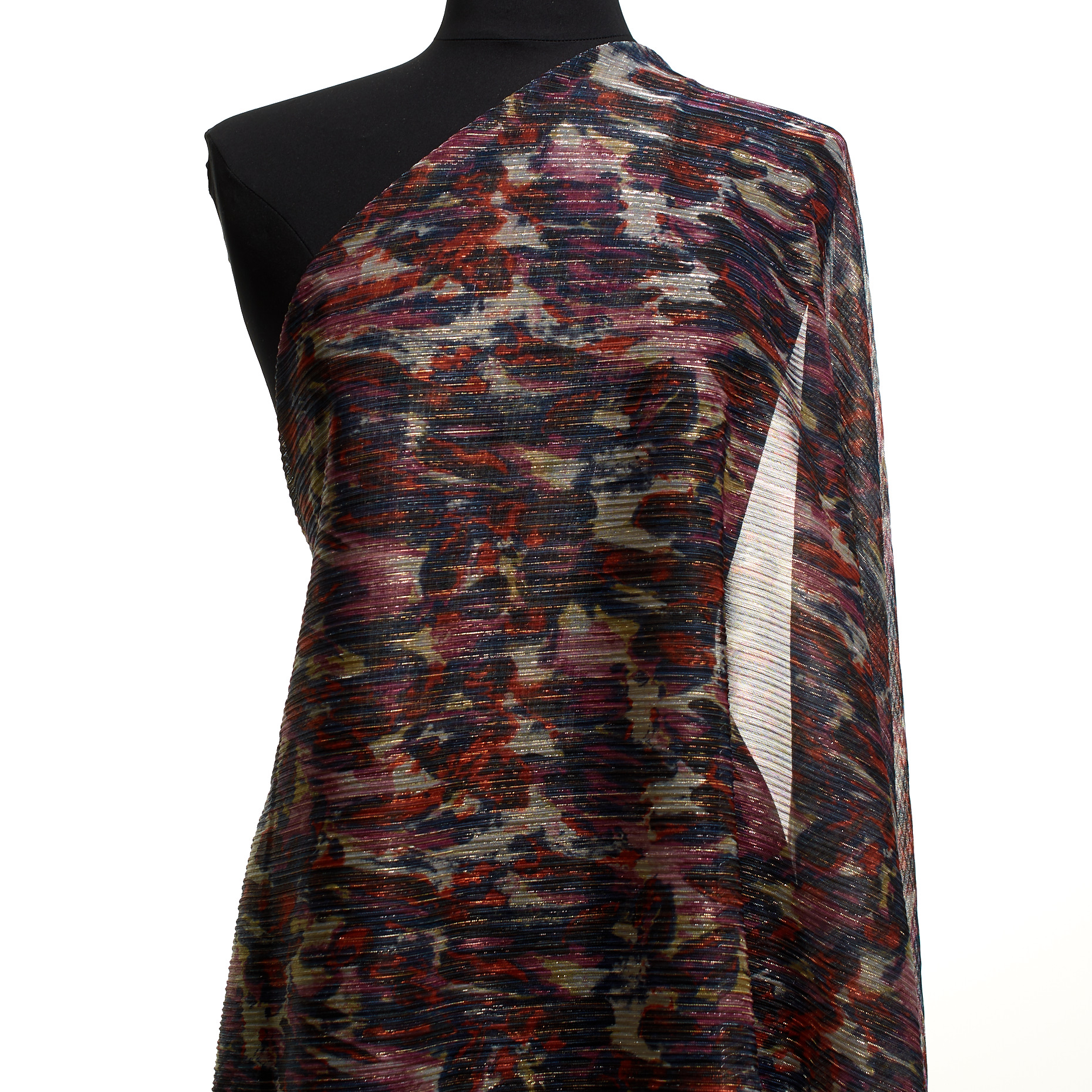 Jersey, Transparent, Métallique, Red Alert&Blue Quartz (F000048576) - Mannequin