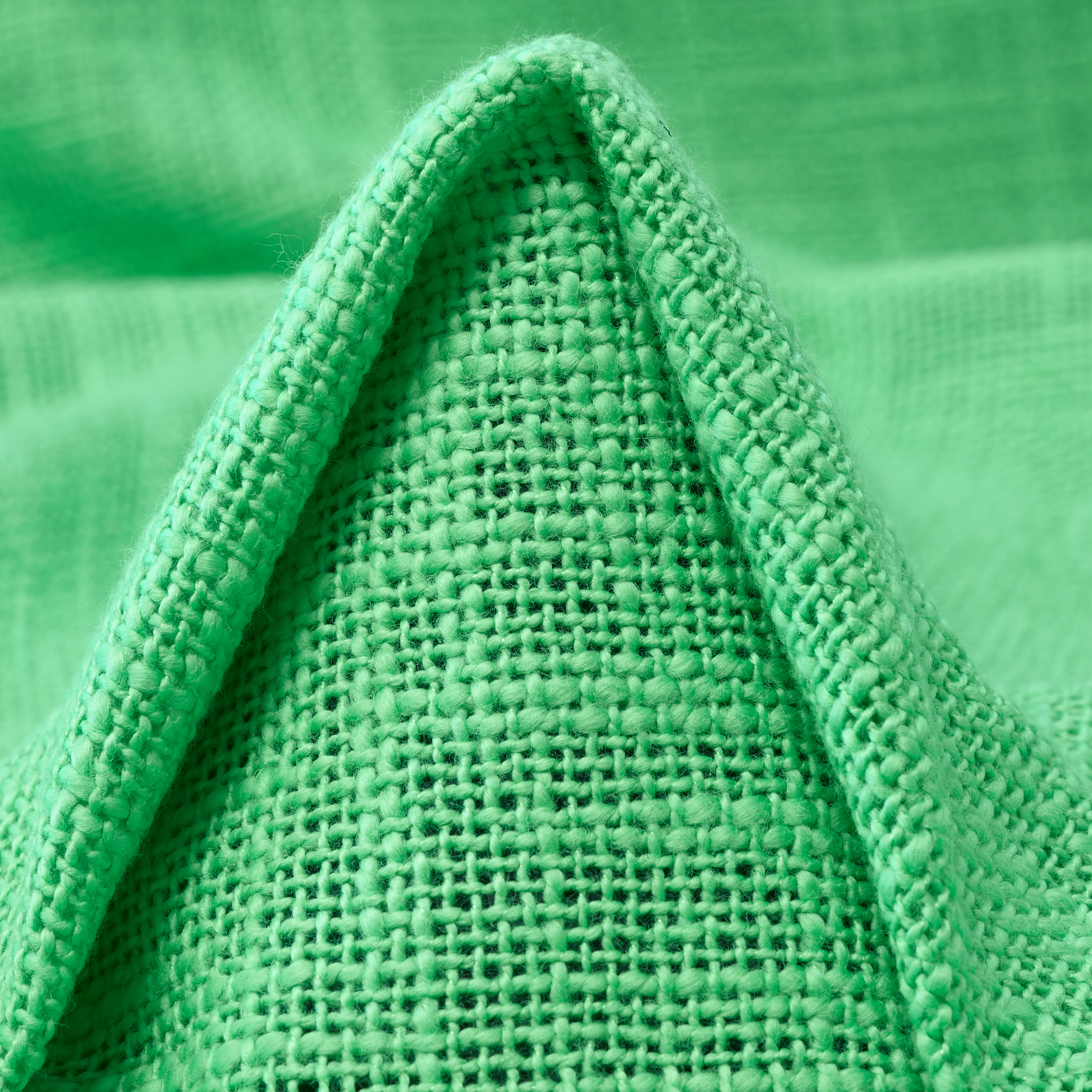 COTTON, VISCOSE, POISON GREEN (F000048187)