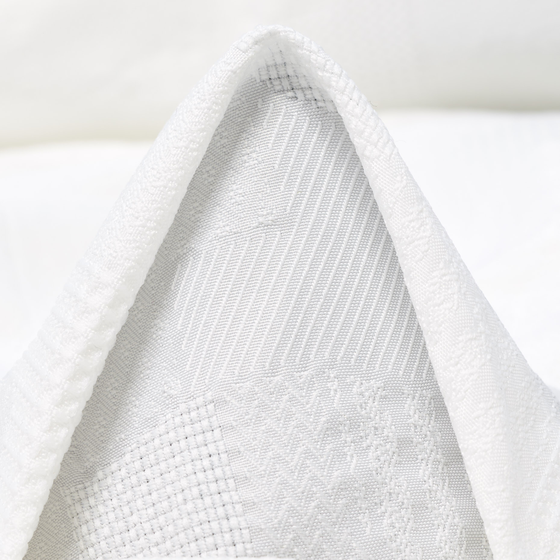 JACQUARD, TONE ON TONE, BRILLIANT WHITE