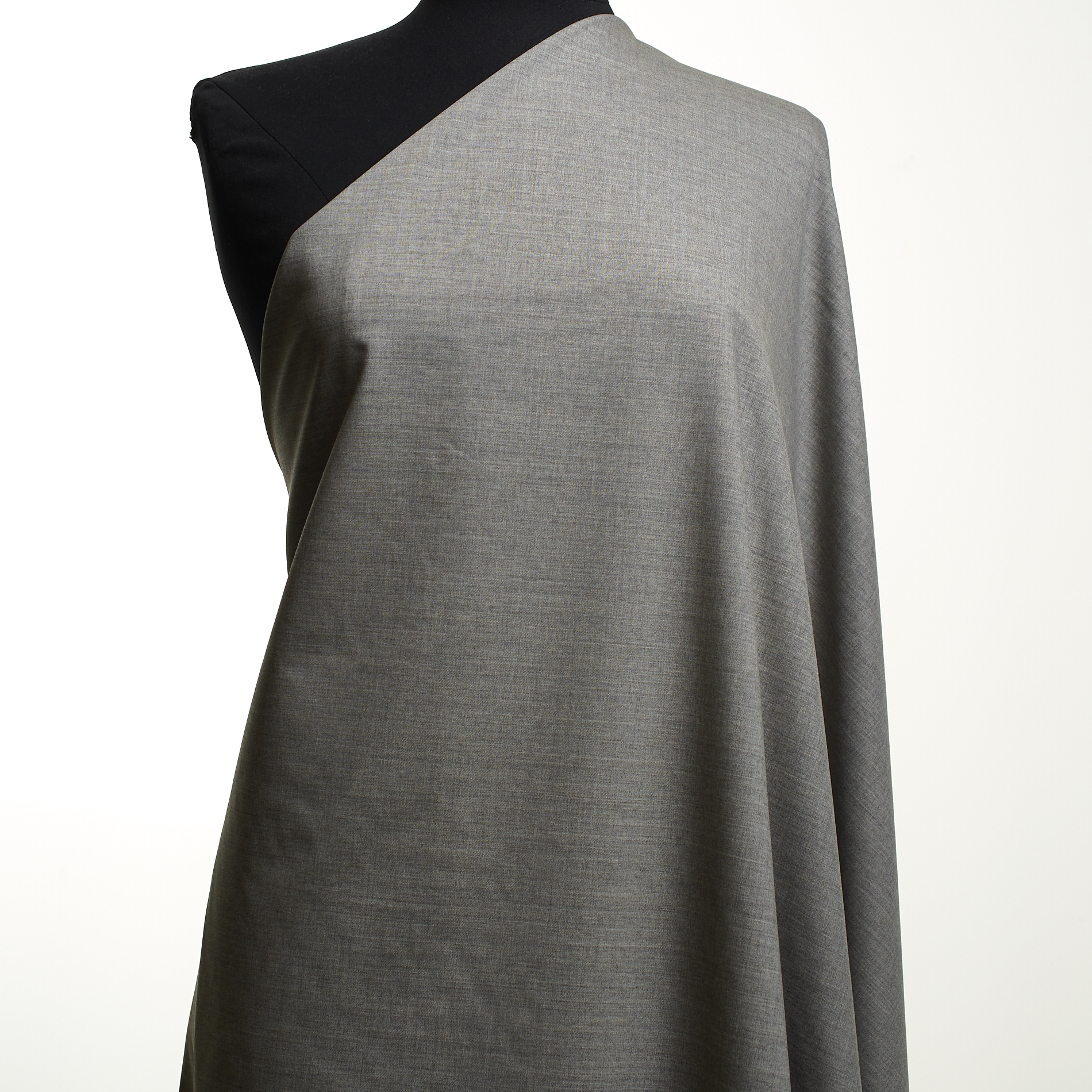 COOL WOOL, ELASTIC, MELANGE, GRAPHITE (F000034756) - Mannequin