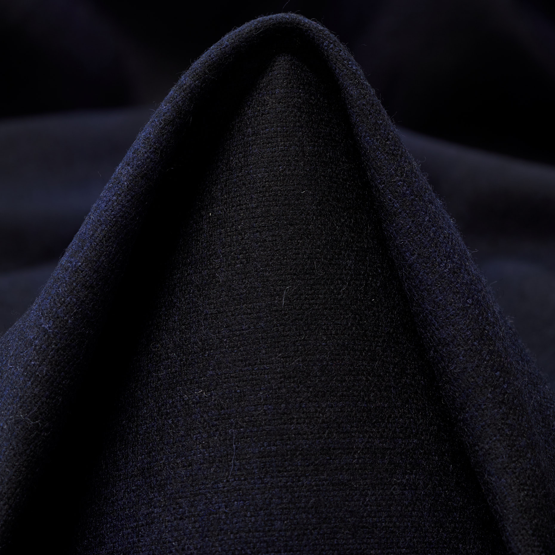 Flanella, Misto Lana, Stretch, Raven Black&Parisian Night (F000044920)