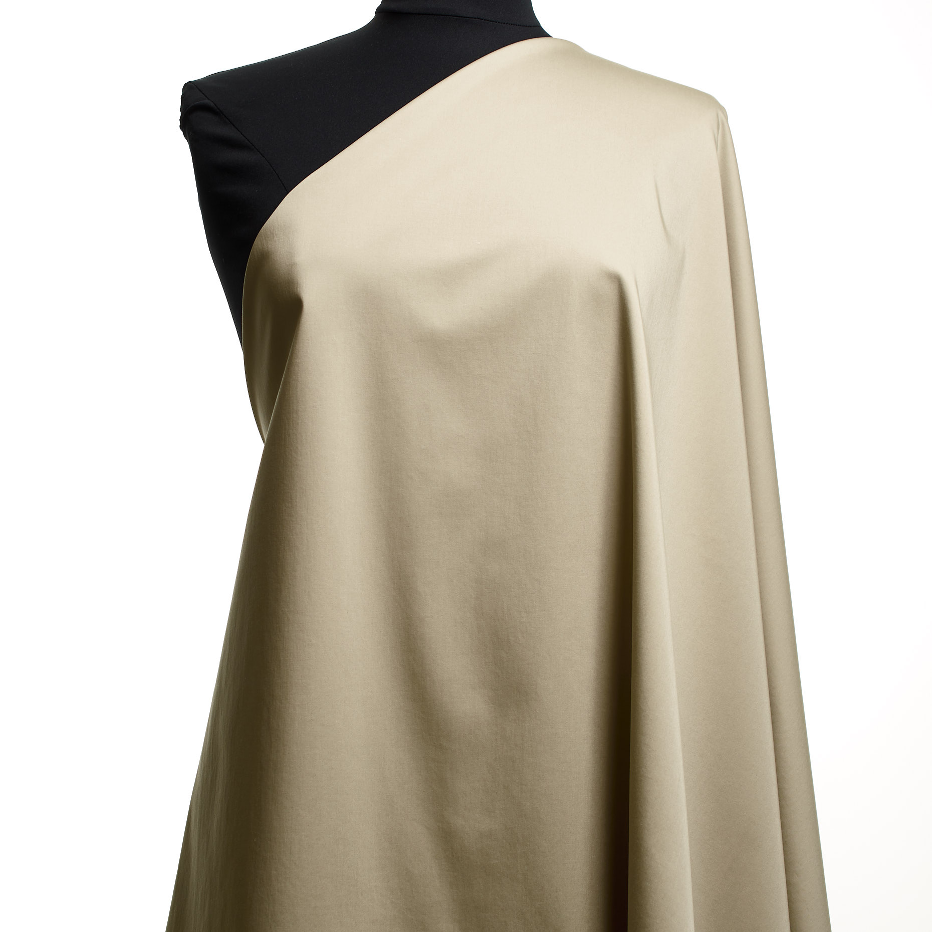 Sateen, Cotone, Stretch, Feather Gray (F000046462) - Manichino