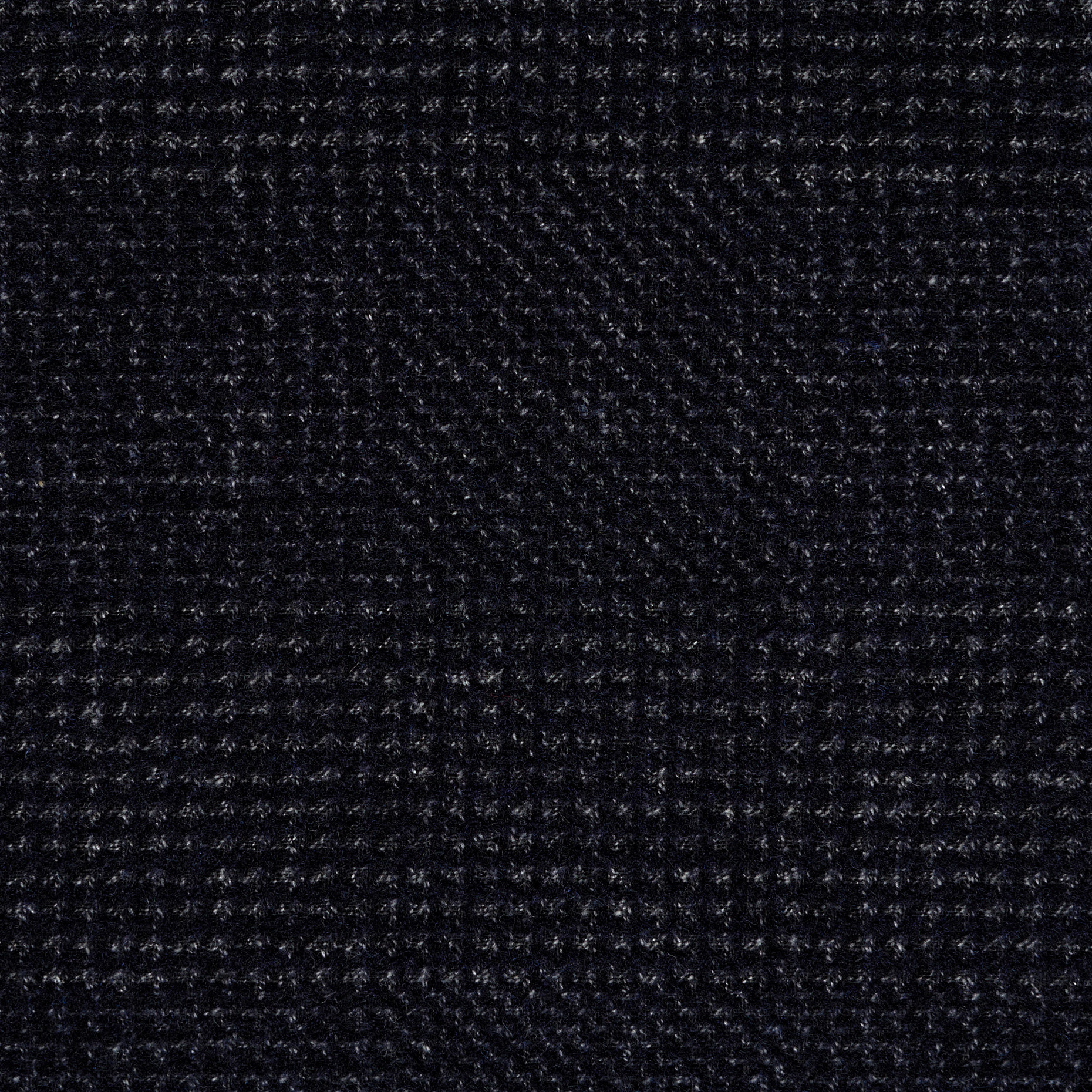 WOOL, COTTON BLEND, MICRO DESIGN, JET BLACK (F000045243) - Texture