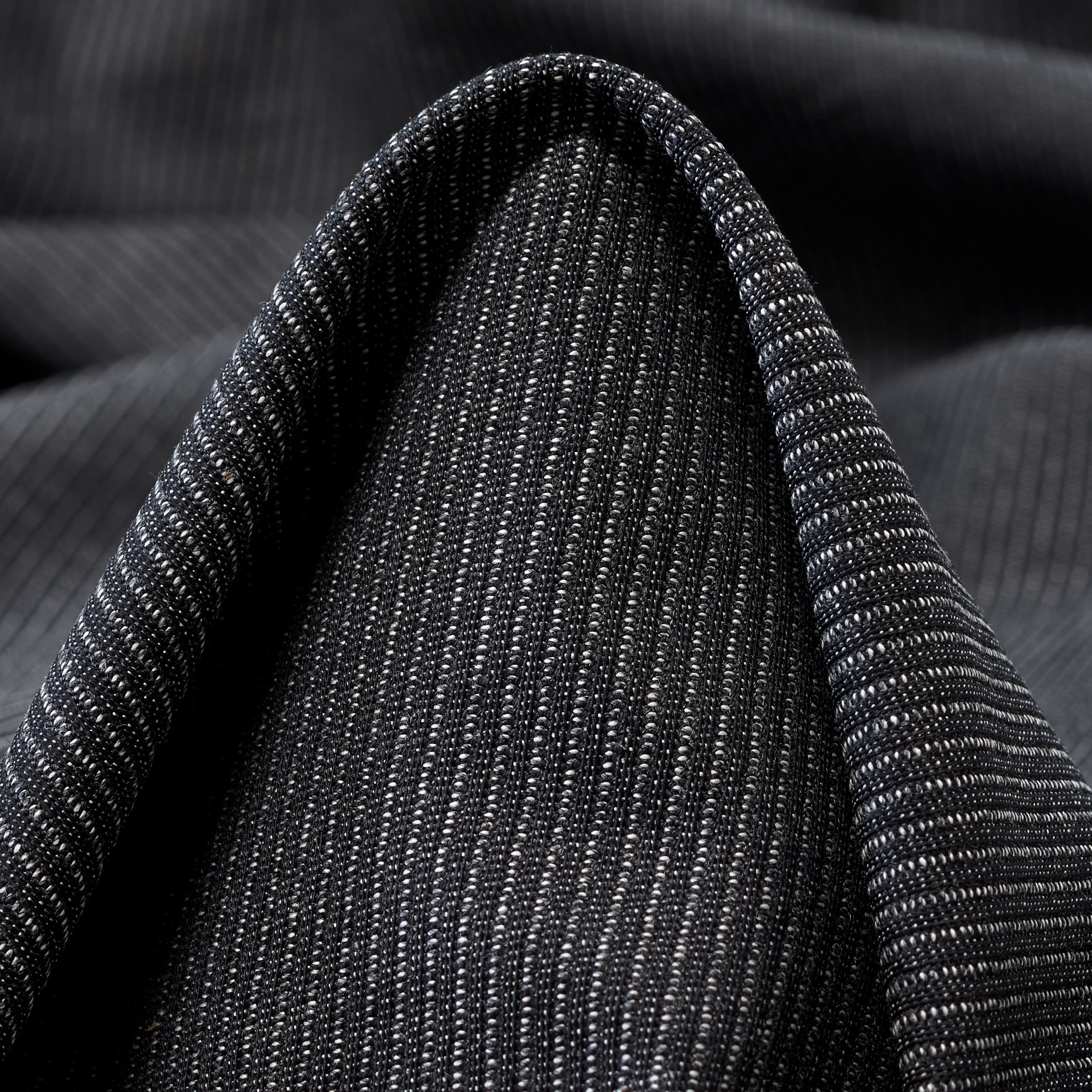 TWILL, VIRGIN WOOL, ELASTIC, STEEL GRAY (F000044538)