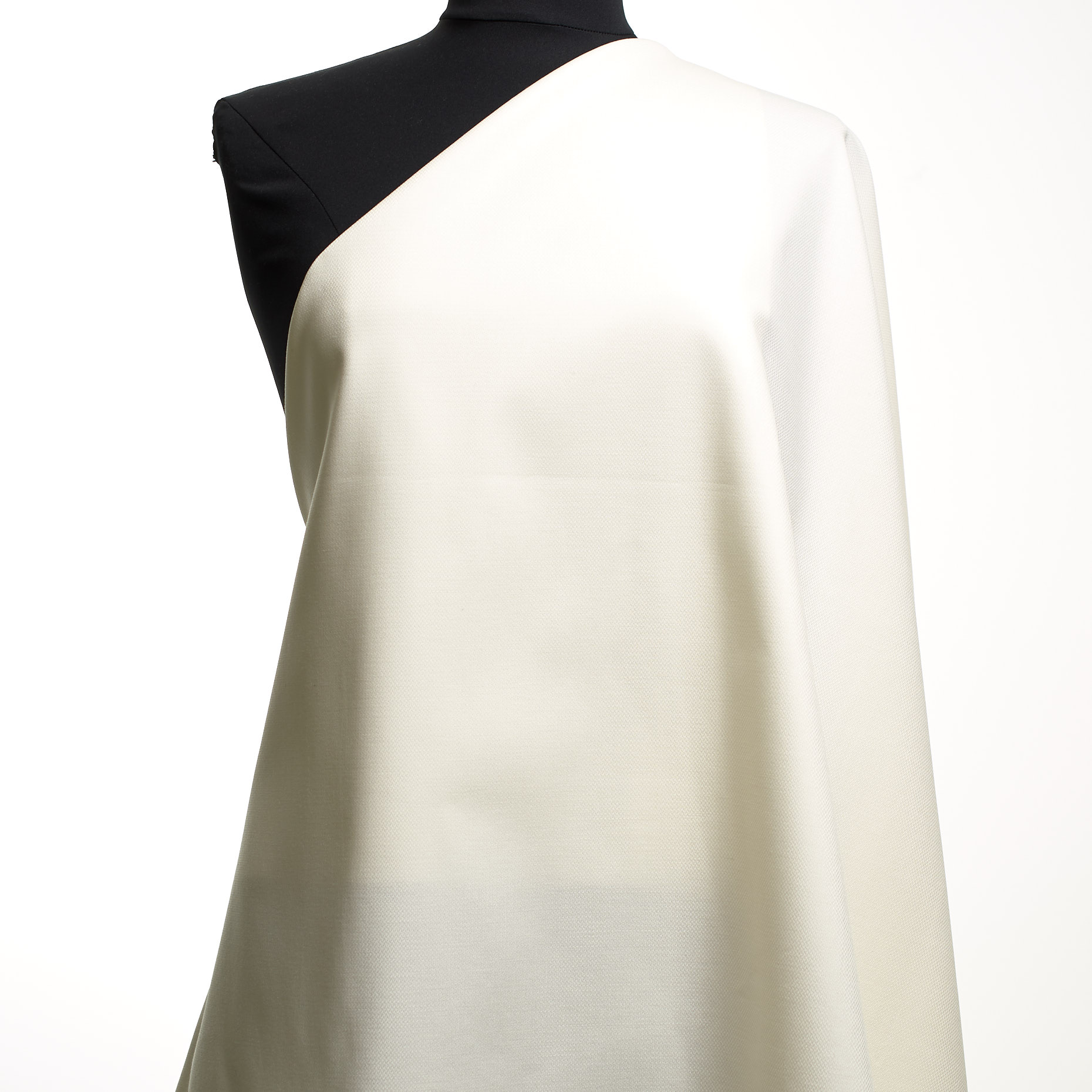 COTTON, MICRO STRUCTURE, ELASTIC, SNOW WHITE (F000044587) - Mannequin