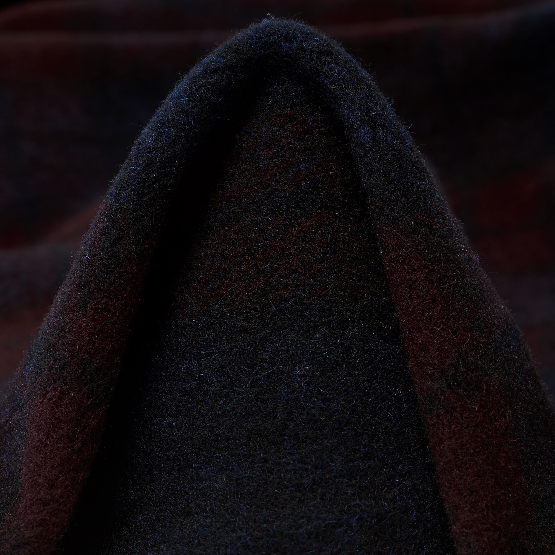 Double, Mélange de Laine, Cadre, Blue Nights (F000044520)