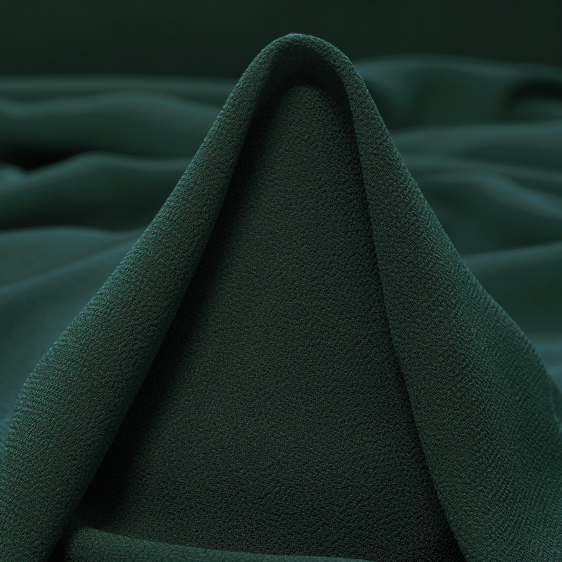 Шифон, Креп, Прозрачная, Sea Moss (F000032964)