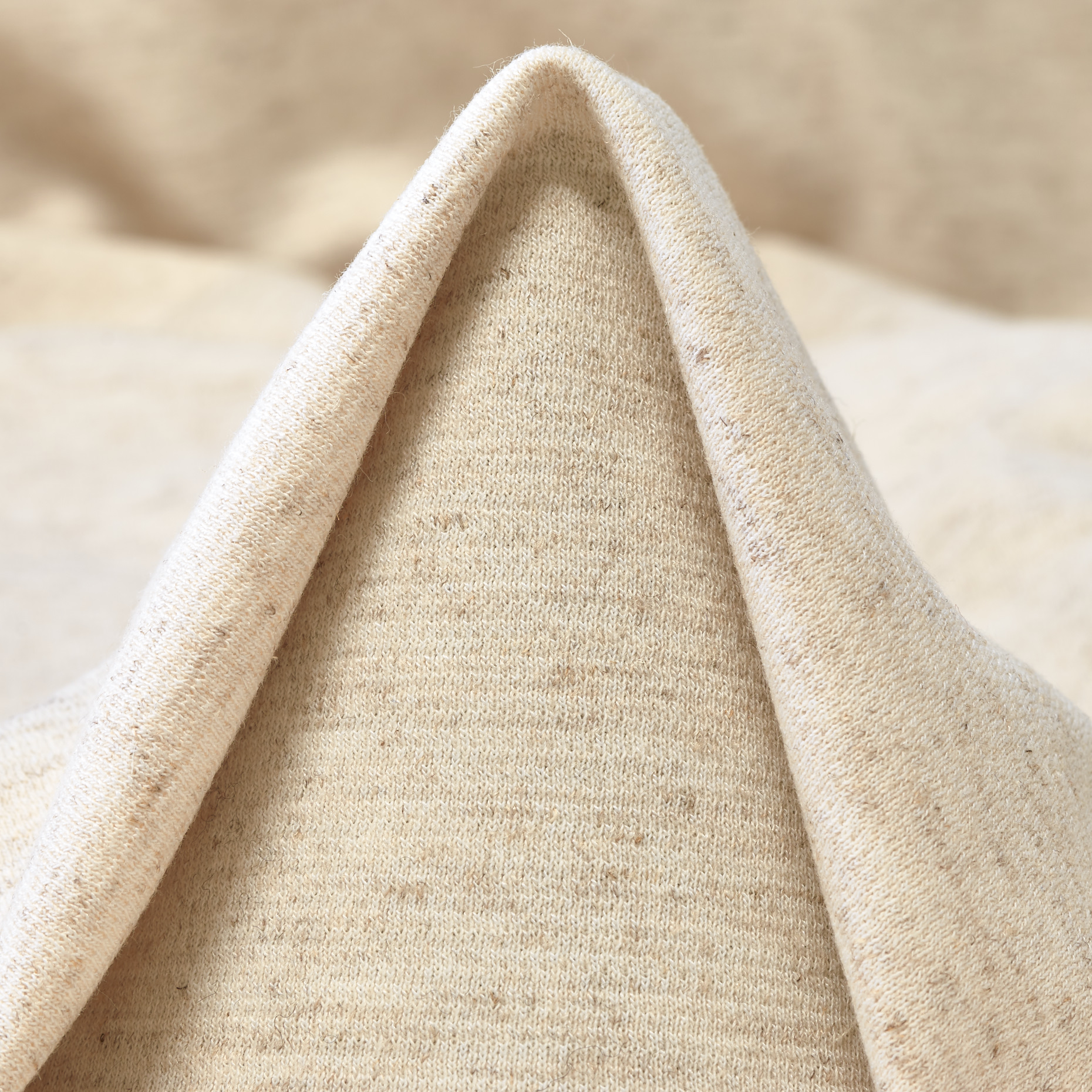 JERSEY, COTTON BLEND, BONE WHITE (F000047502)