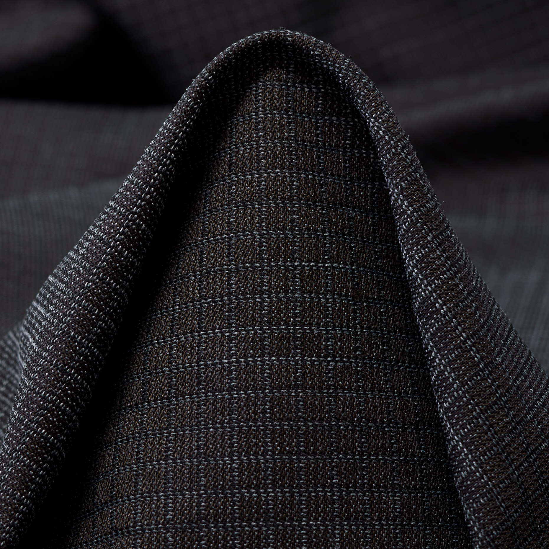 Тонкая Шерсть, Шерсть Виргинская, Мелкий Рисунок, Black Bean (F000044990)