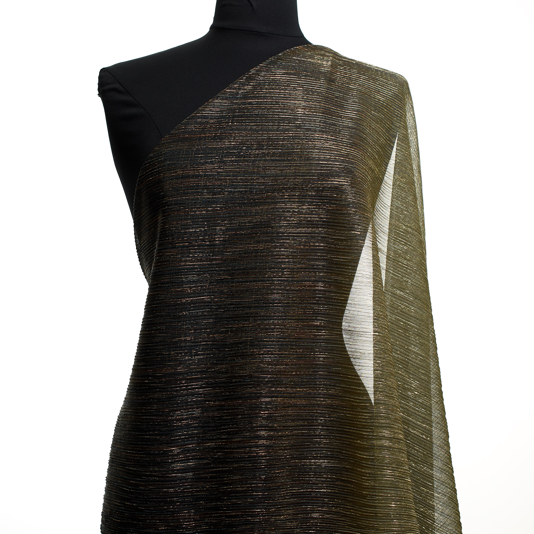 JERSEY, LUREX, SHIMMERING, TOFFEE&GILDED BEIGE (F000045473) - Mannequin