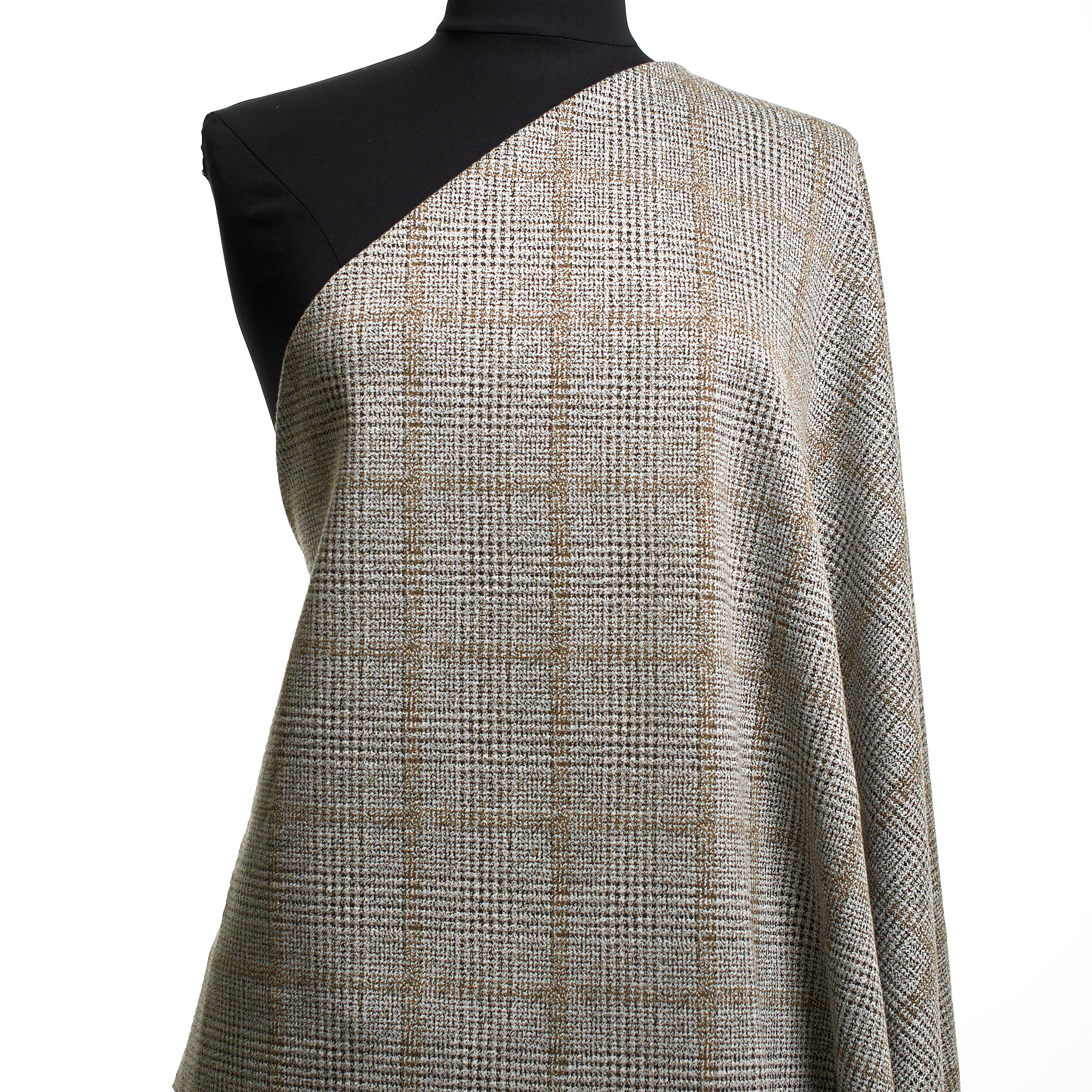 Трикотаж, Жаккард , Смесовая Вискоза, Croissant (F000044275) - Манекен