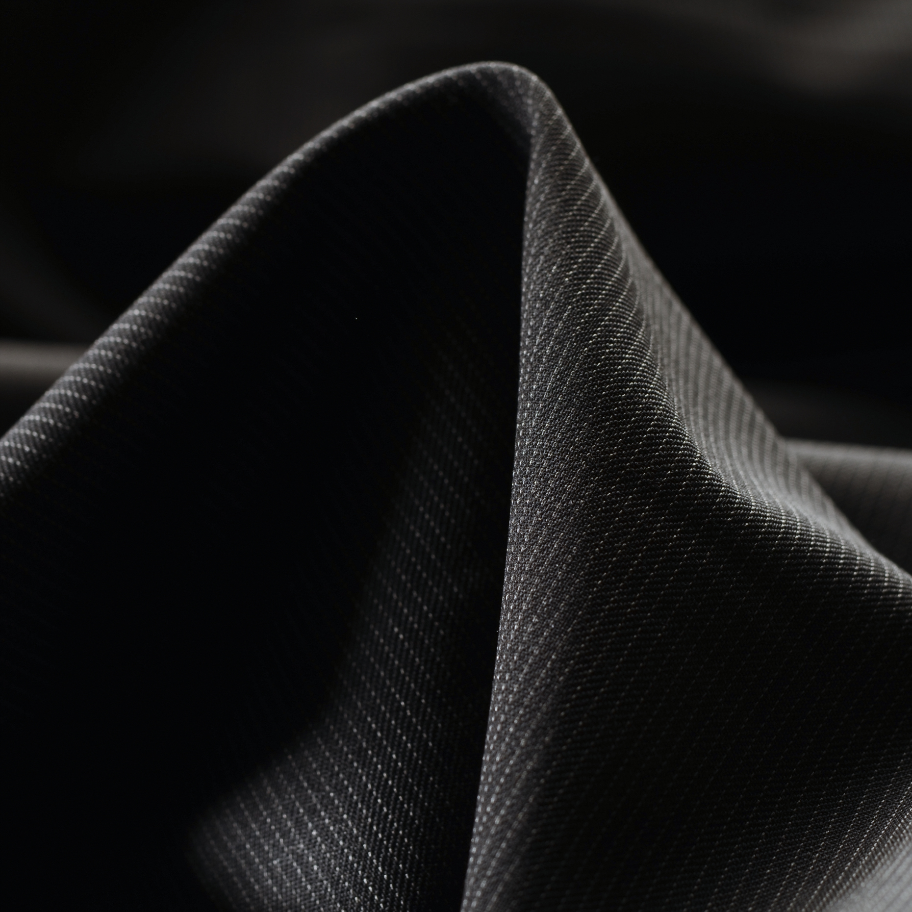 COOL WOOL, STRIPES, PINSTRIPES, BLACK SAND (F000017313)