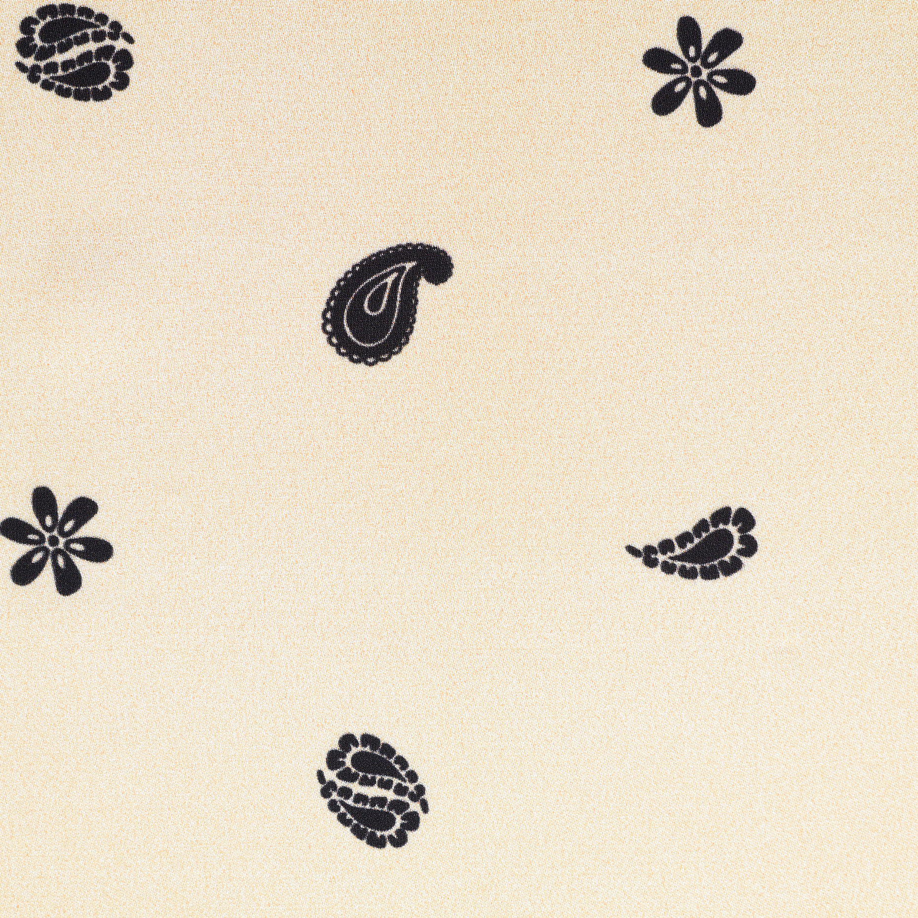 SATIN, VISCOSE, PRINTED, IVORY (F000040040) - Texture