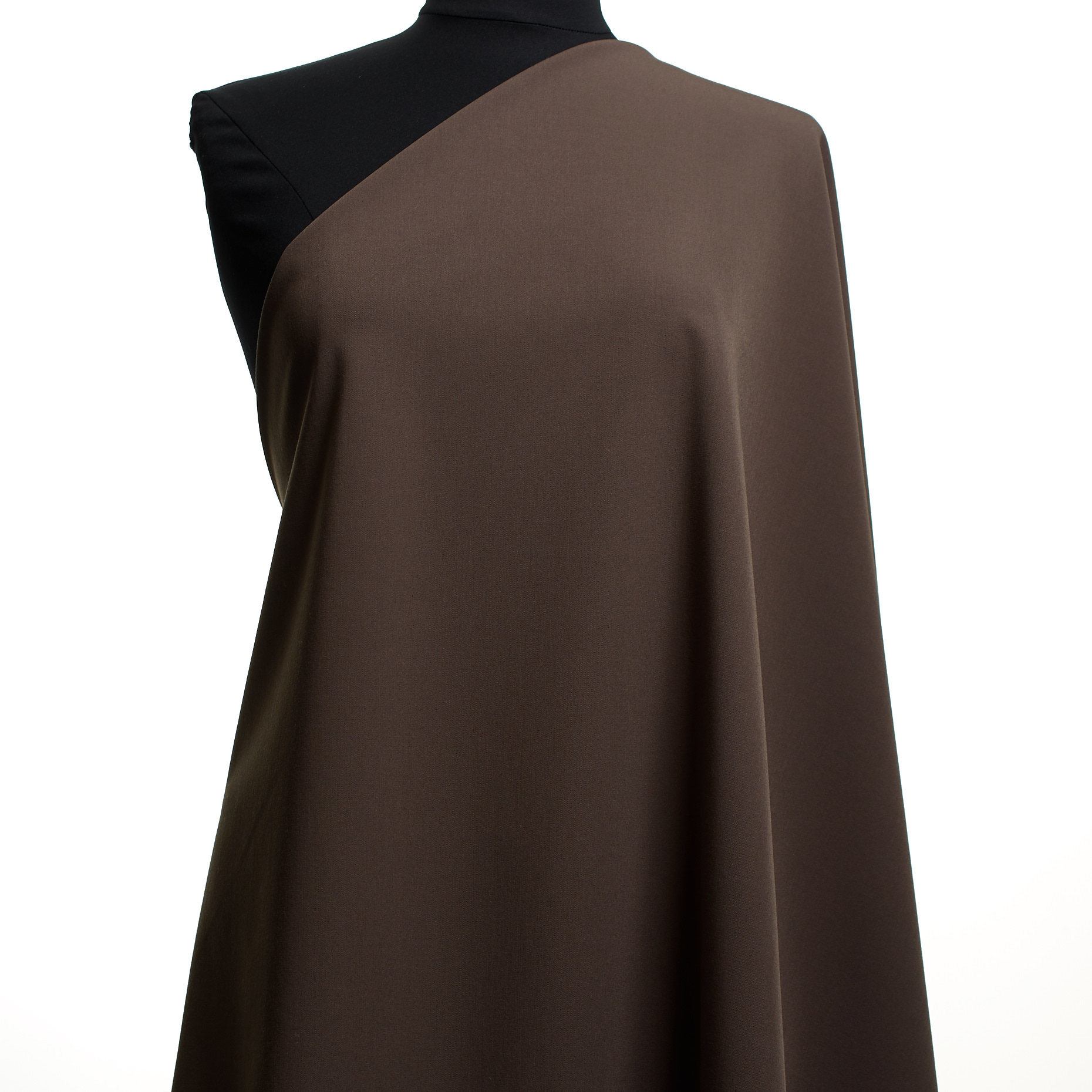 TWILL, VISCOSE BLEND, ELASTIC, COFFEE QUARTZ (F000047999) - Mannequin