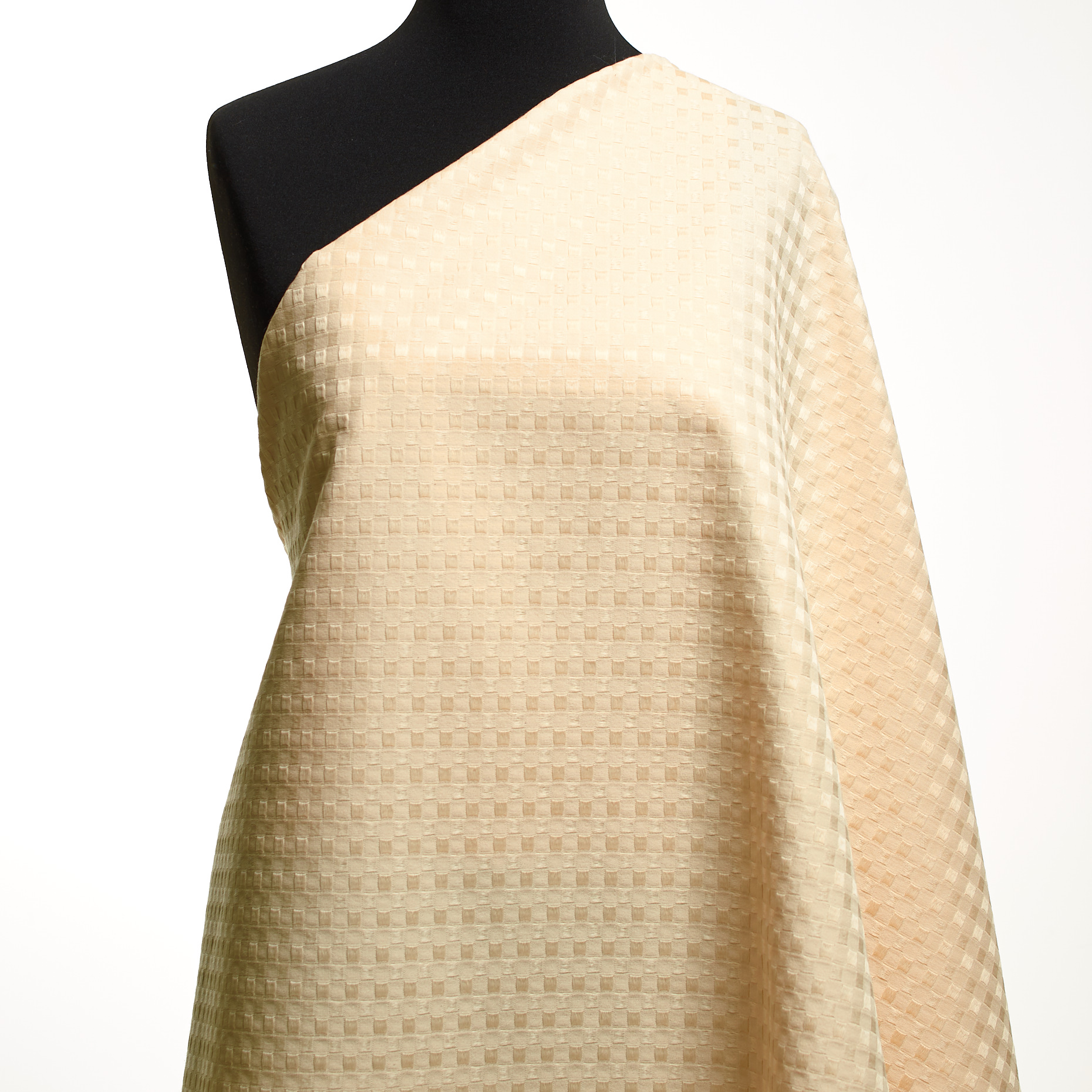 JACQUARD, COTTON, ANTIQUE WHITE (P000004850) - Mannequin