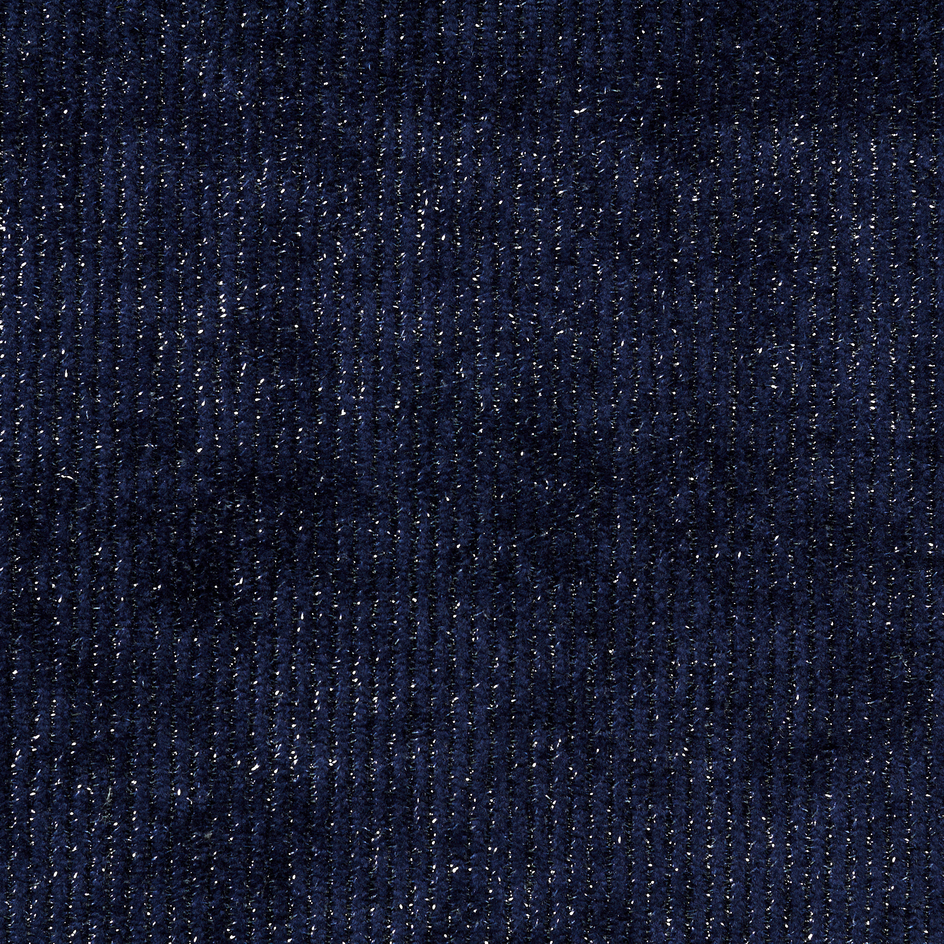 VELVET, COTTON, LUREX, MOOD INDIGO&SILVER (F000047166) - Texture