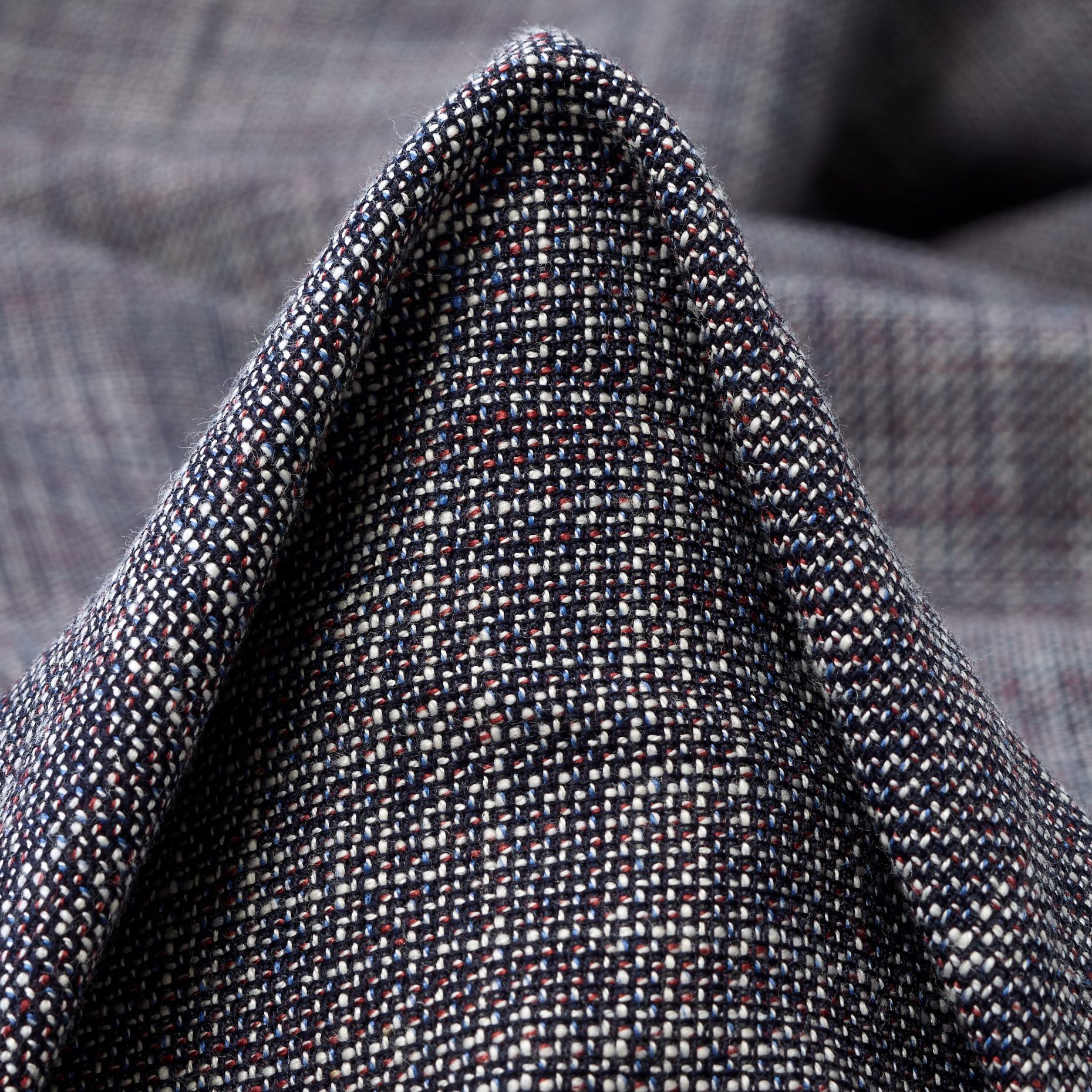 COOL WOOL, LINEN BLEND, MELANGE, FOLKSTONE GRAY (F000044285)