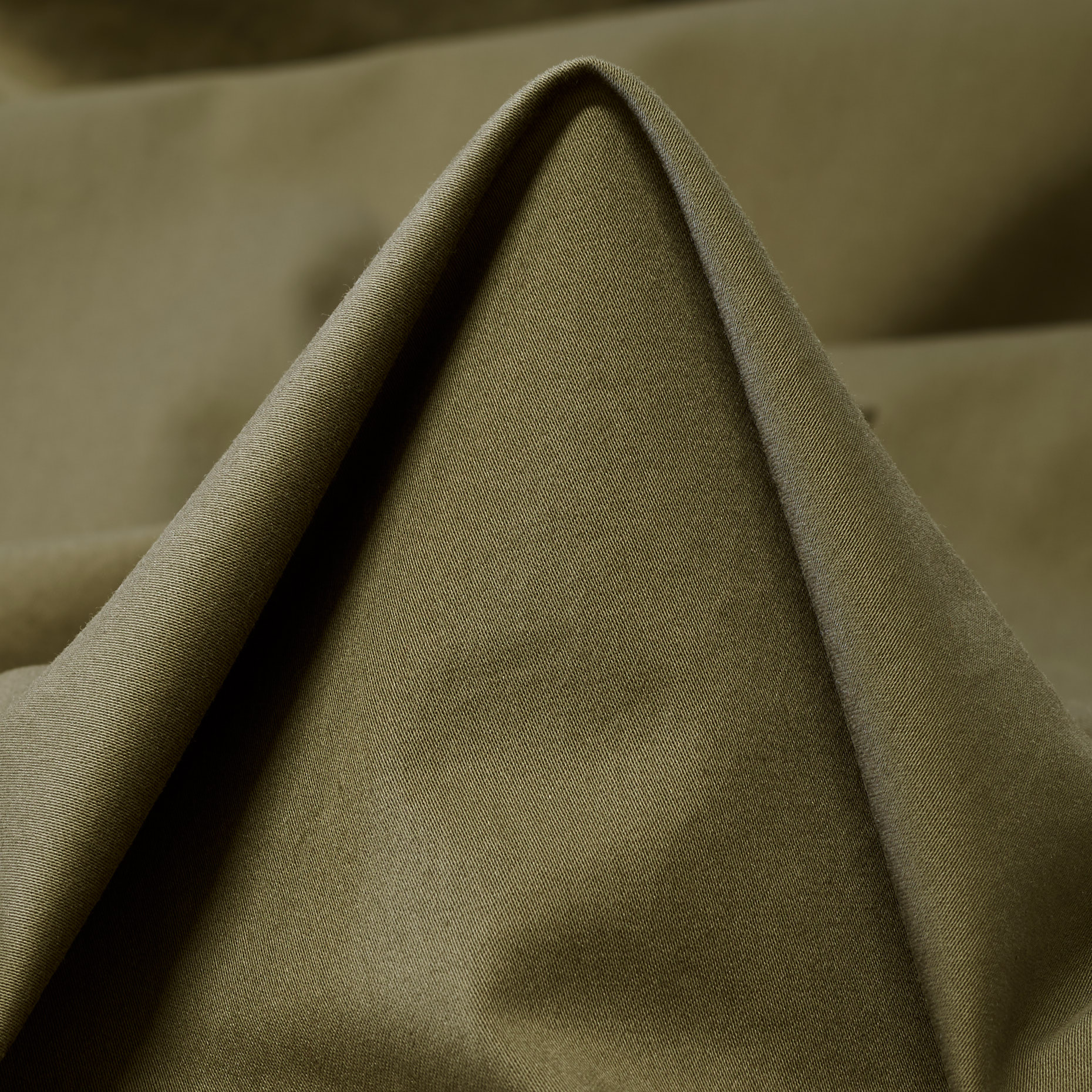 TWILL, VISCOSE BLEND, ELASTIC, COVERT GREEN (F000040180)