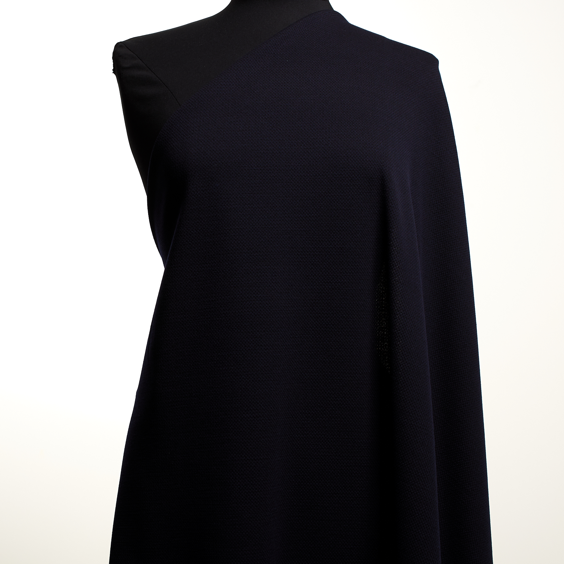 Jersey, Piqué, Micro Design, Midnight Blue (F000035777) - Mannequin