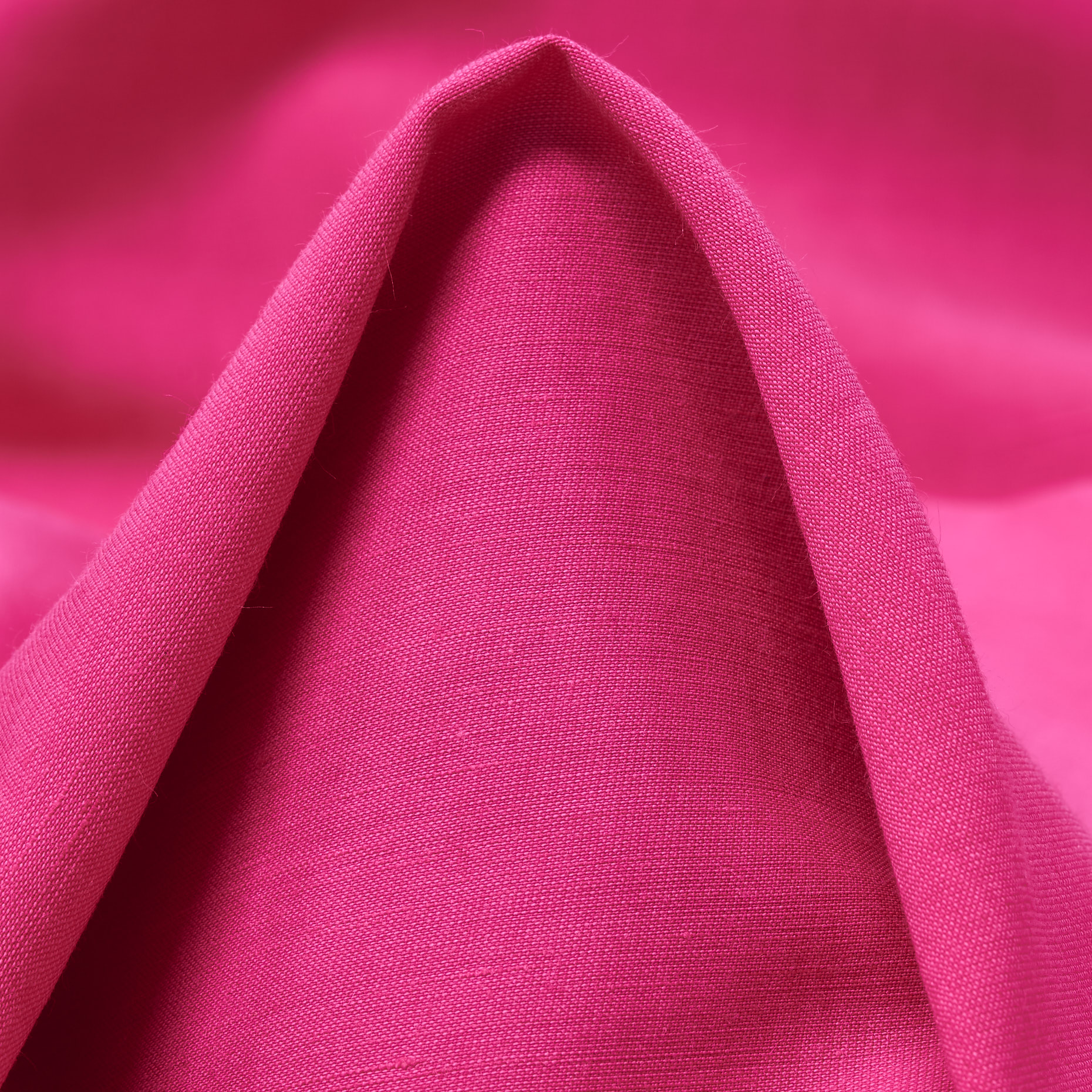 SATIN, LINEN, VISCOSE, FUCHSIA ROSE (T0000556)