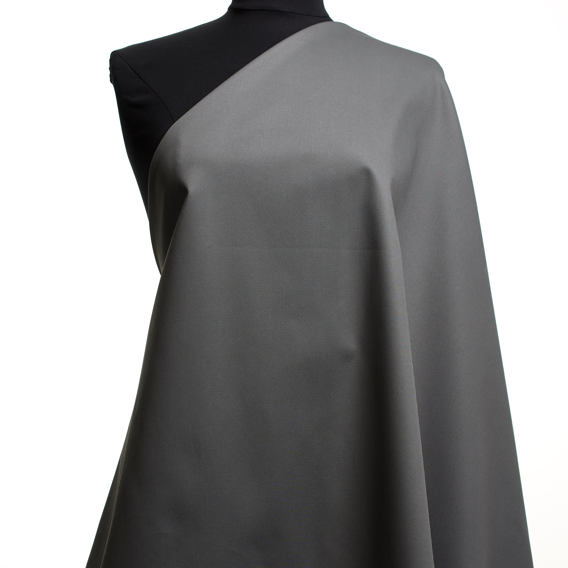 Твил, Хлопок, Стрейч, Ghost Gray (F000044653) - Манекен