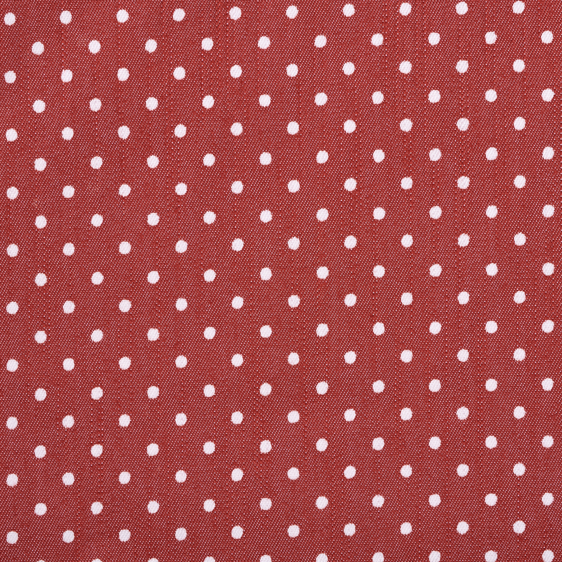 Twill, Cotone, Puntinato, Rococco Red&Brilliant White (F000045447) - Trama