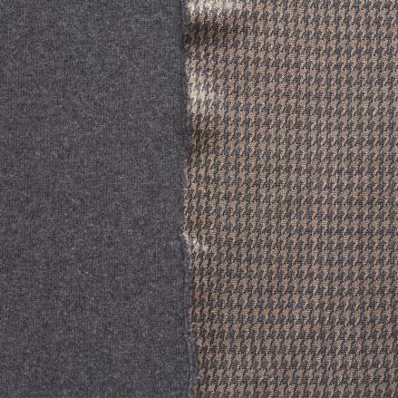 JERSEY, WOOL, BONDED, GRANITE GRAY (F000030987) - Texture
