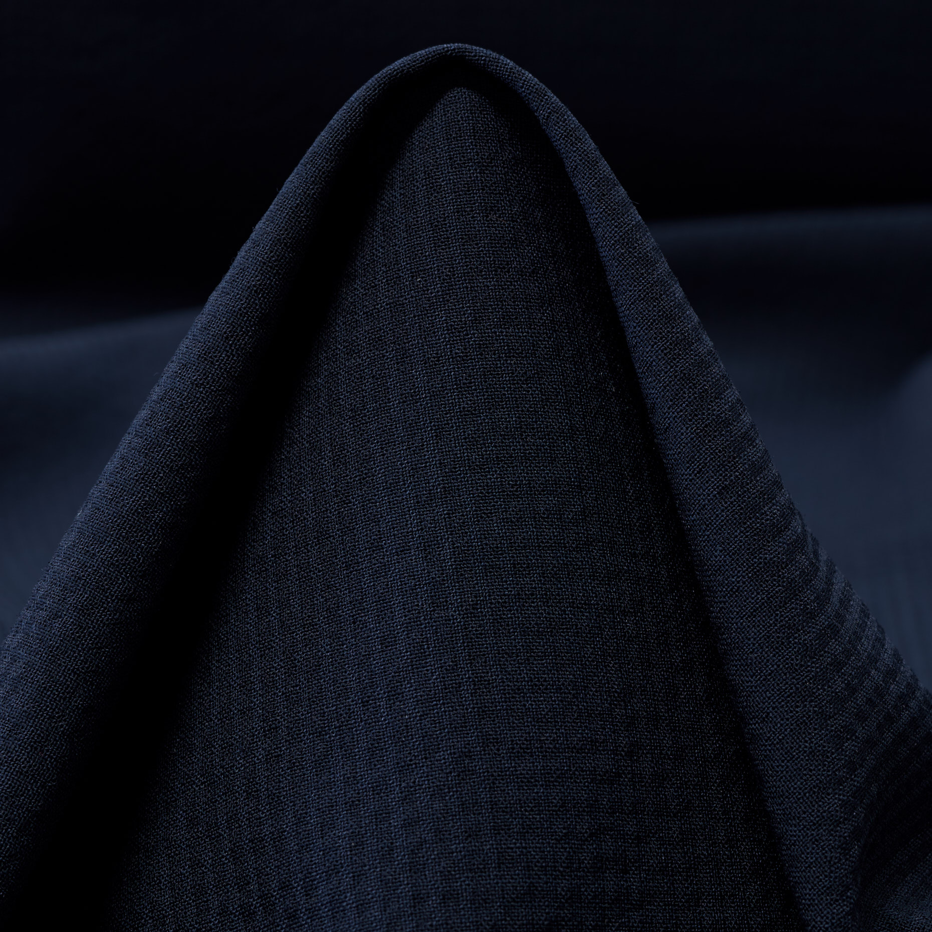 Seersucker, Mieszanka wełny, Stretch, Parisian Night (F000045125)