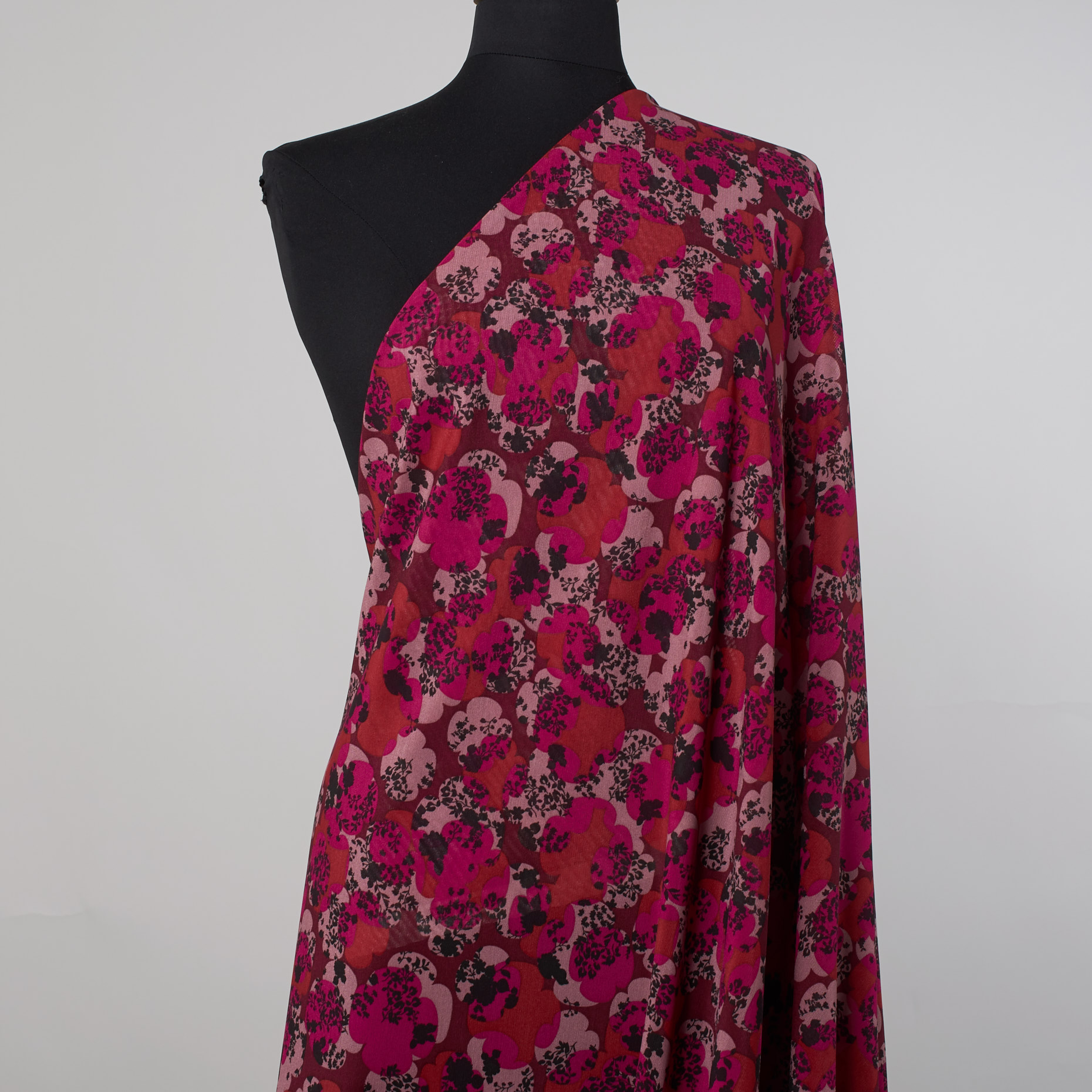 JERSEY, FLORAL, ELASTIC, WINERY (F000026615) - Mannequin