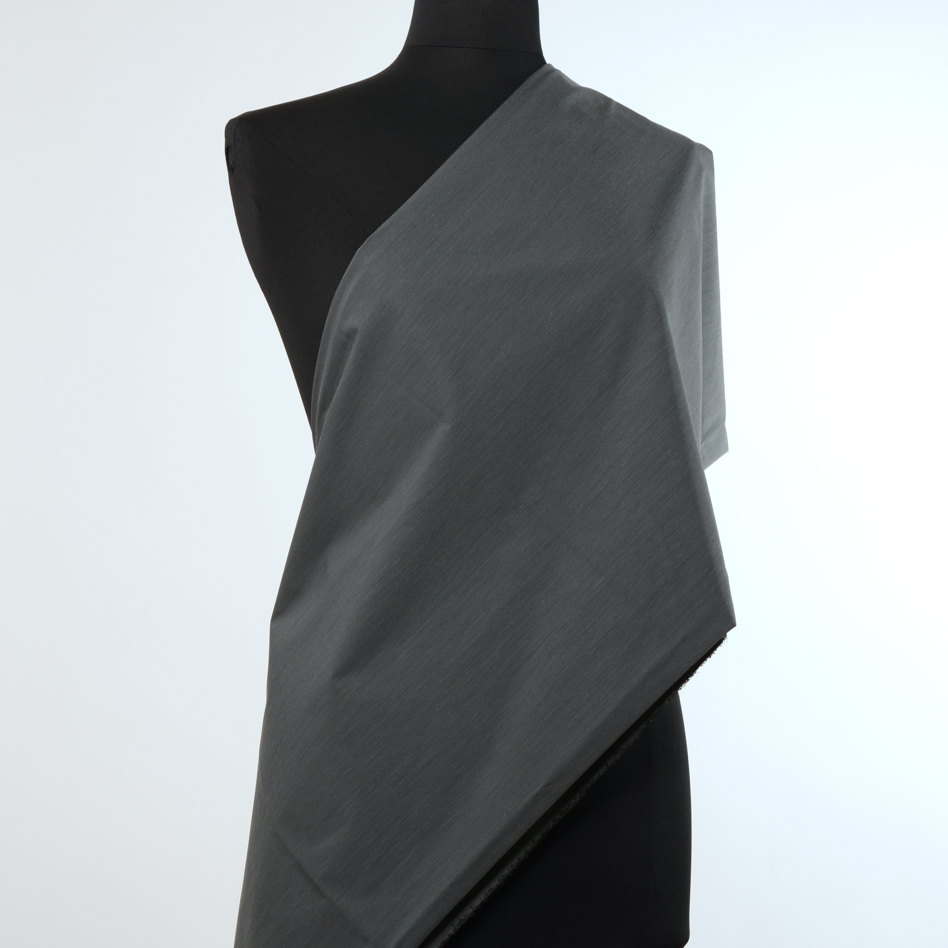 COTTON, ELASTIC, MELANGE, GUNMETAL (F0000569) - Mannequin
