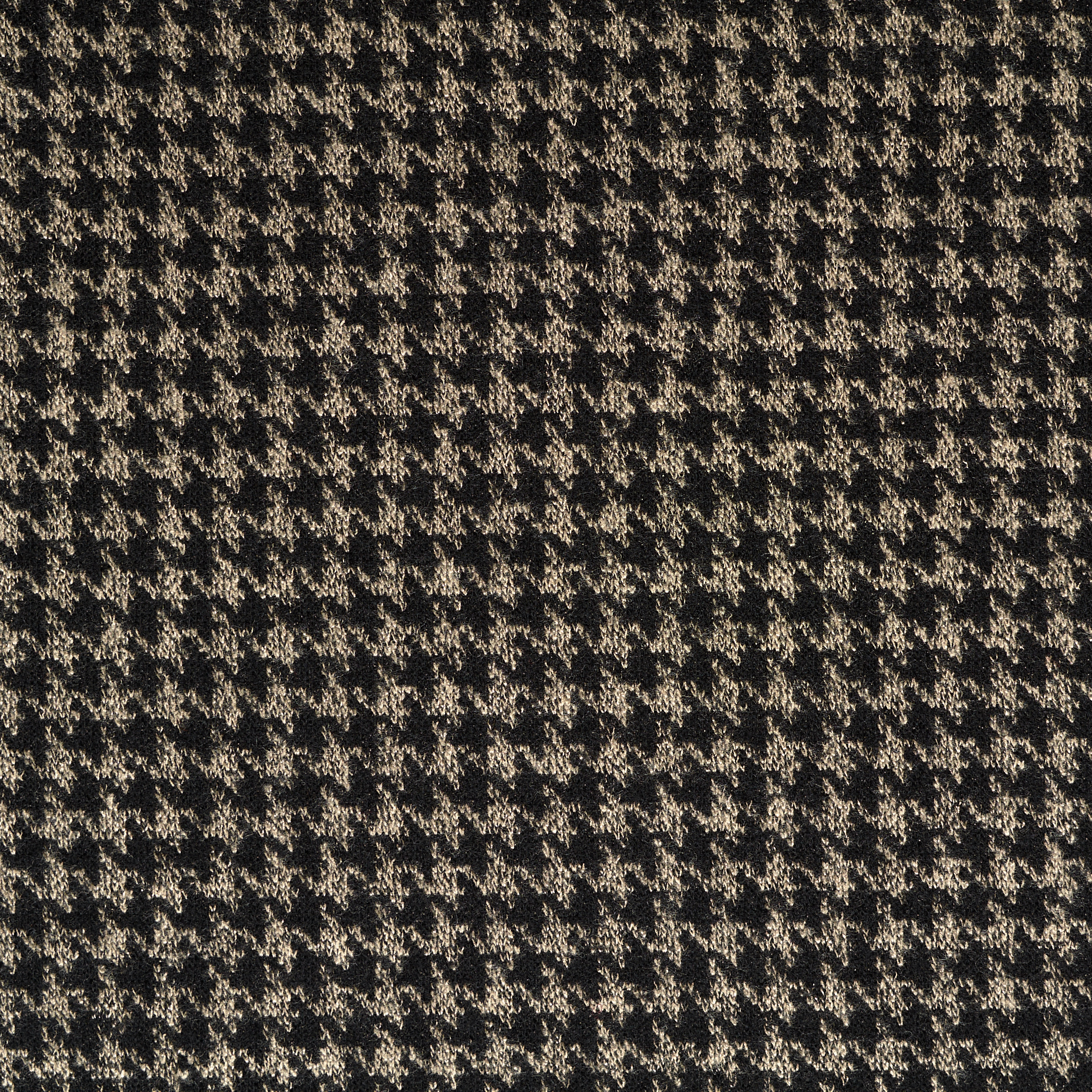 JERSEY, VISCOSE, HOUNDSTOOTH, ANTHRACITE (F000047313) - Texture