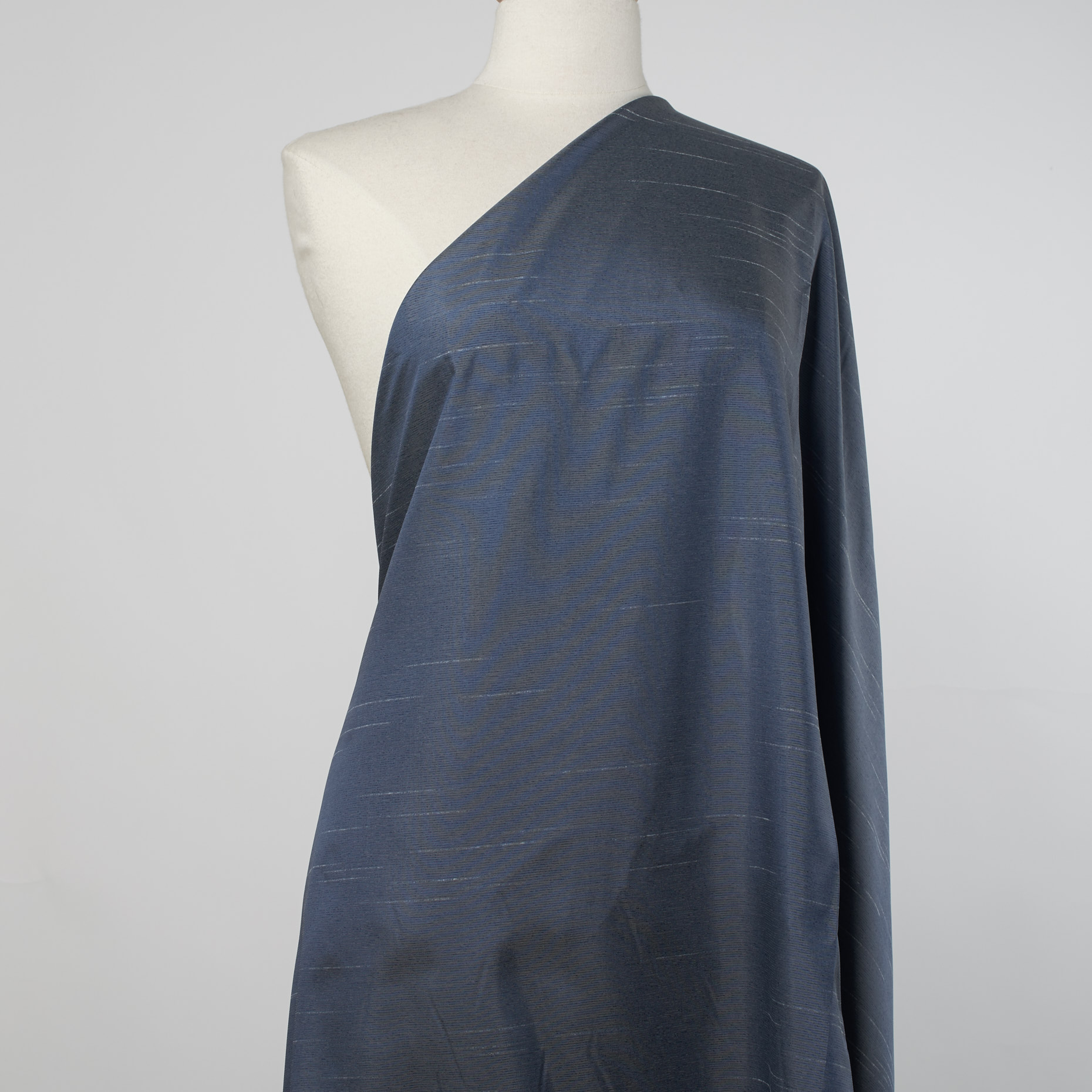 Futter, Viskose, Micro Design, Indigo (F000019117) - Schaufensterpuppe