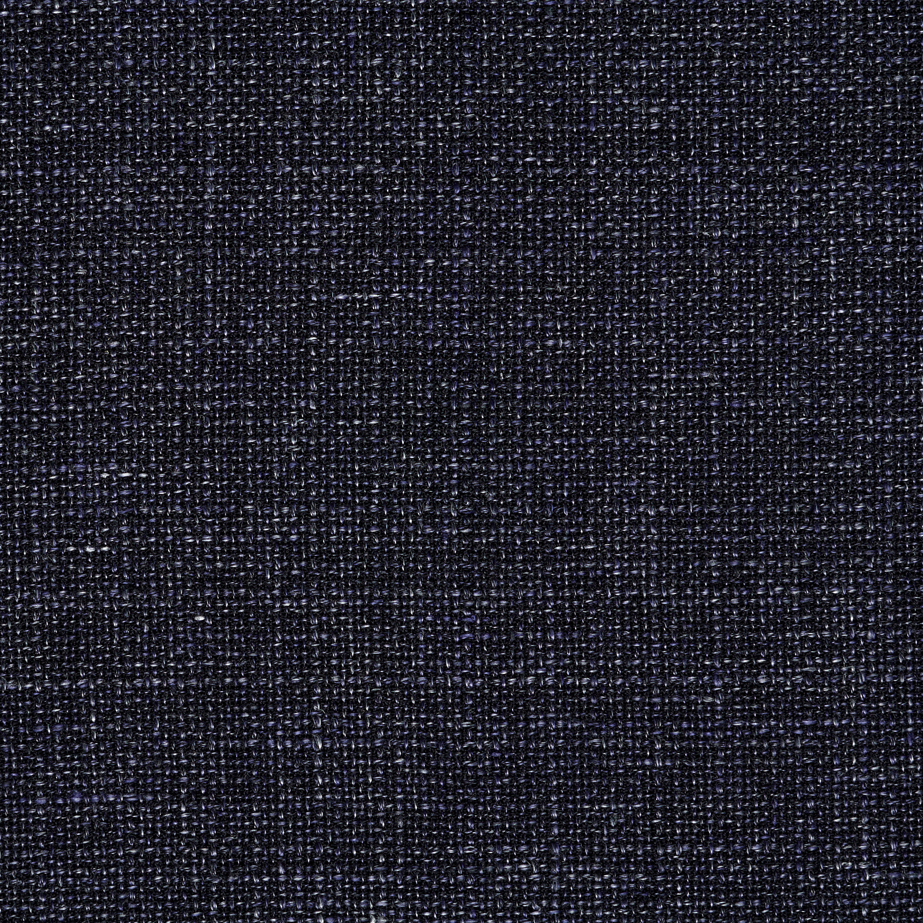 Len, Wełna, Melange, Blue Indigo (F000048089) - Tkana