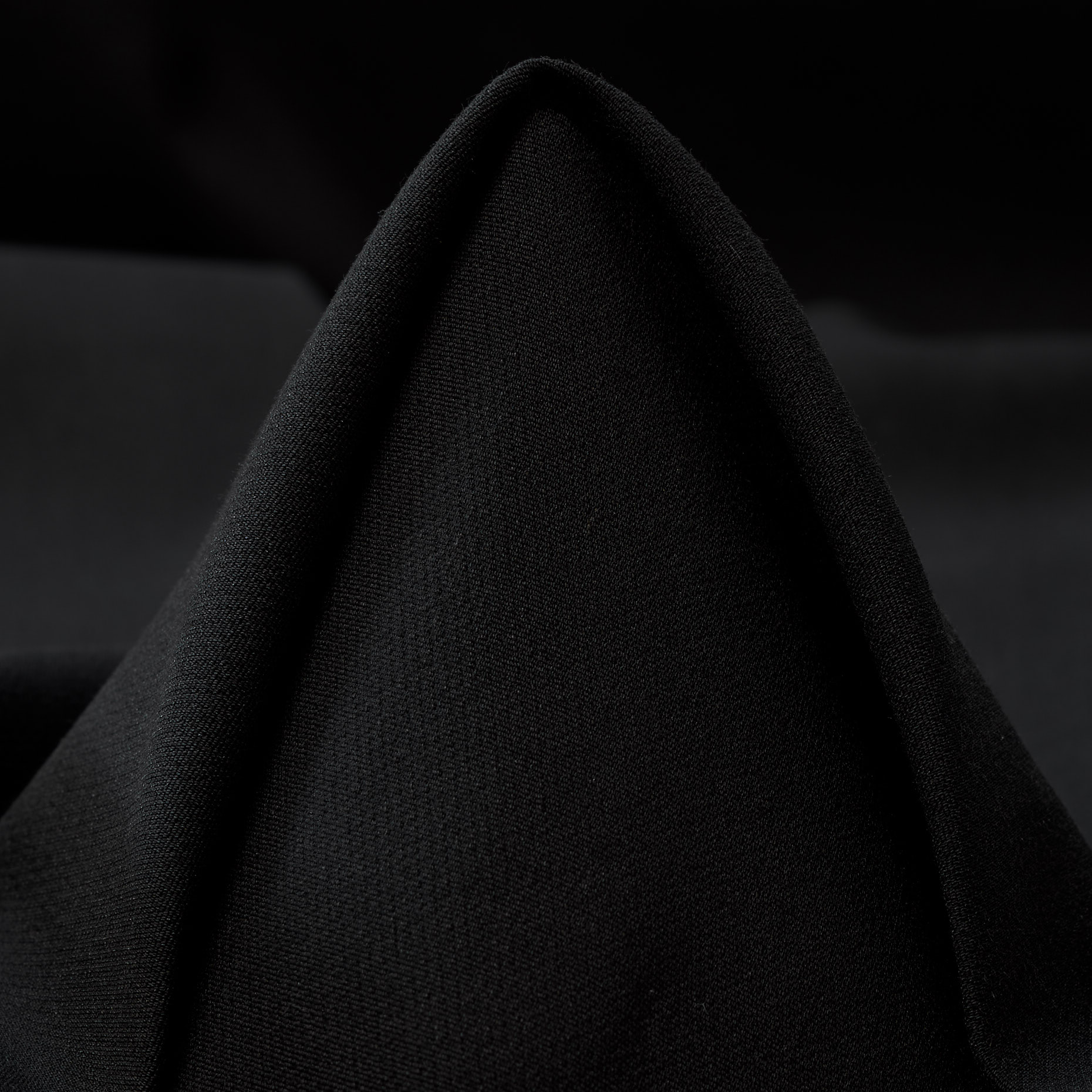 TWILL, COTTON, ELASTIC, JET BLACK (F000045986)