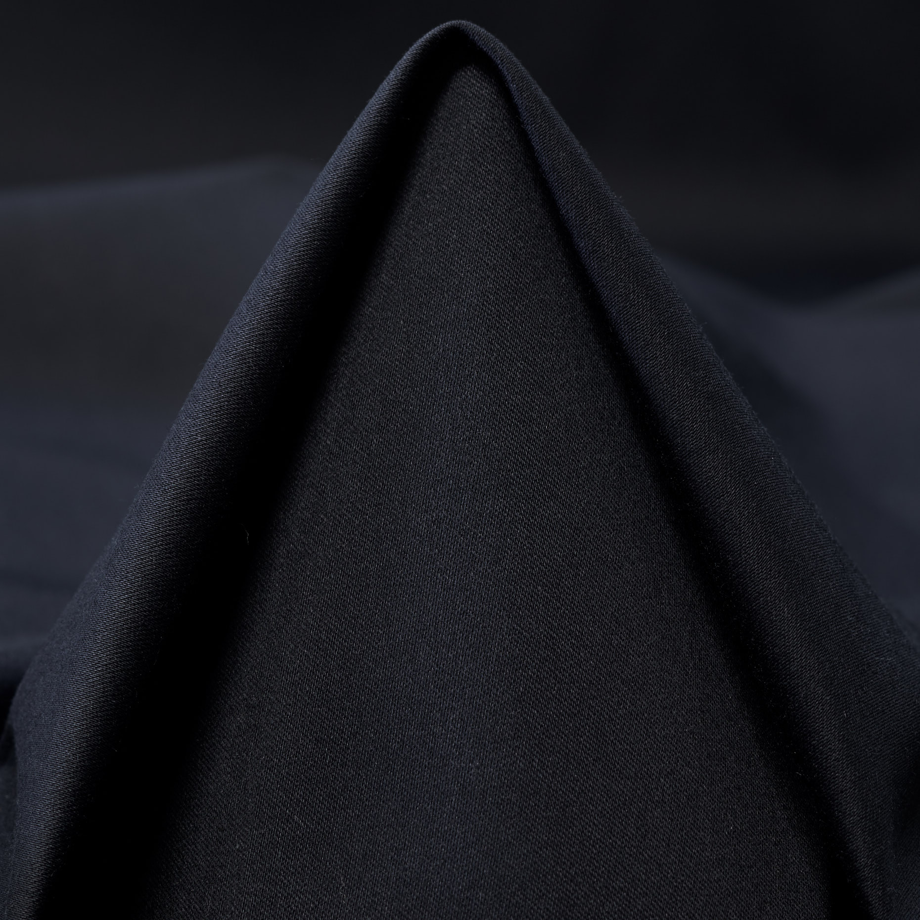 Твил, Хлопок, Стрейч, Raven Black (F000045578)