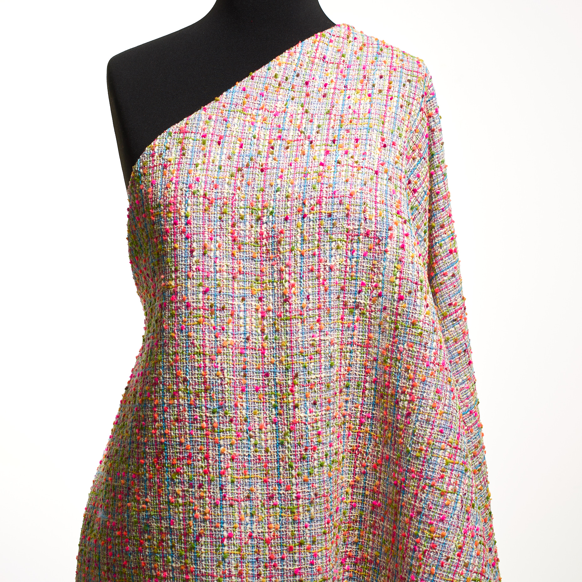 CHANEL, BOUCLÉ, COTTON, SERENITY&STRAWBERRY PINK (P000005320) - Mannequin